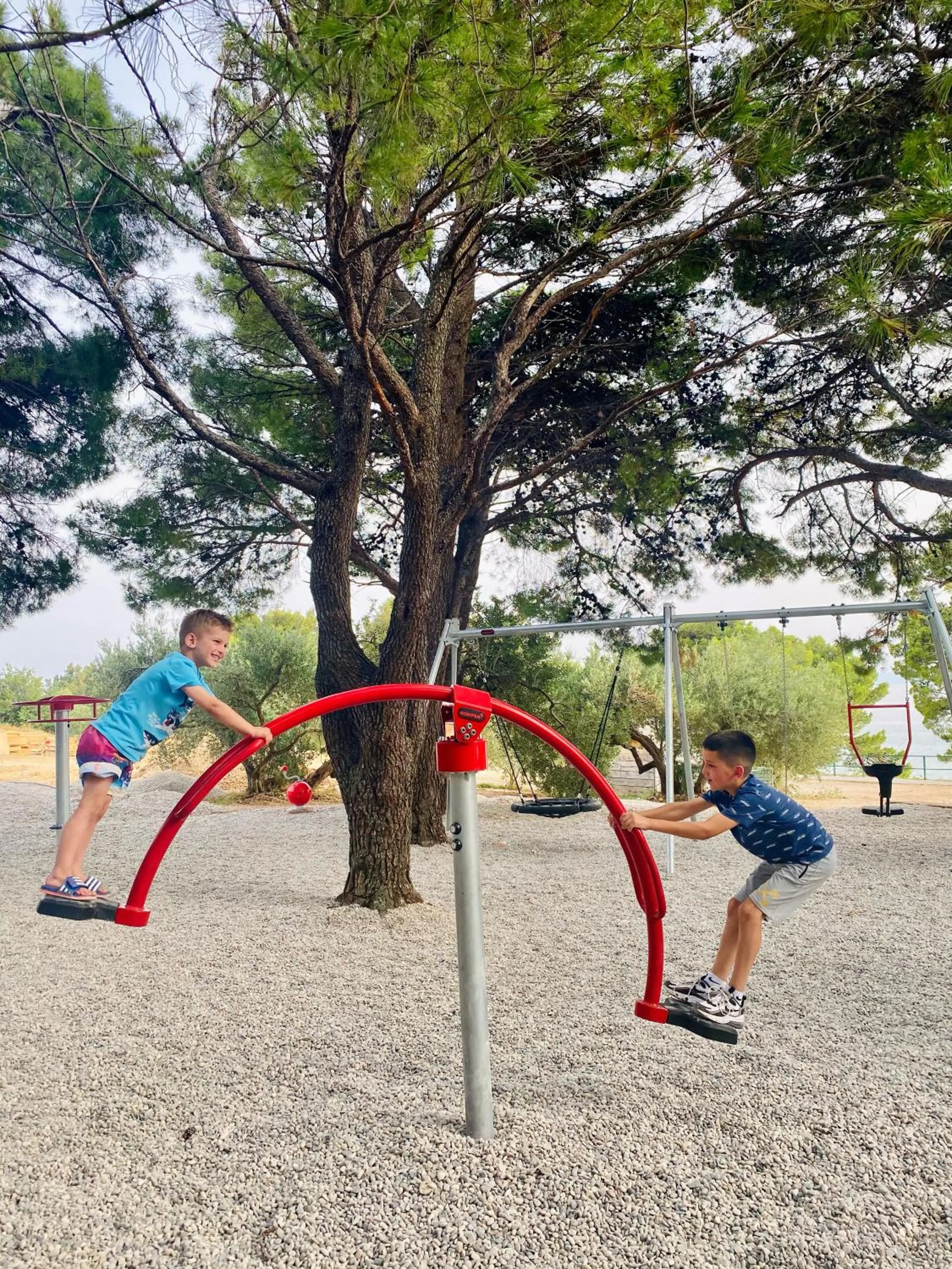 Children play ground in Family Resort Urania