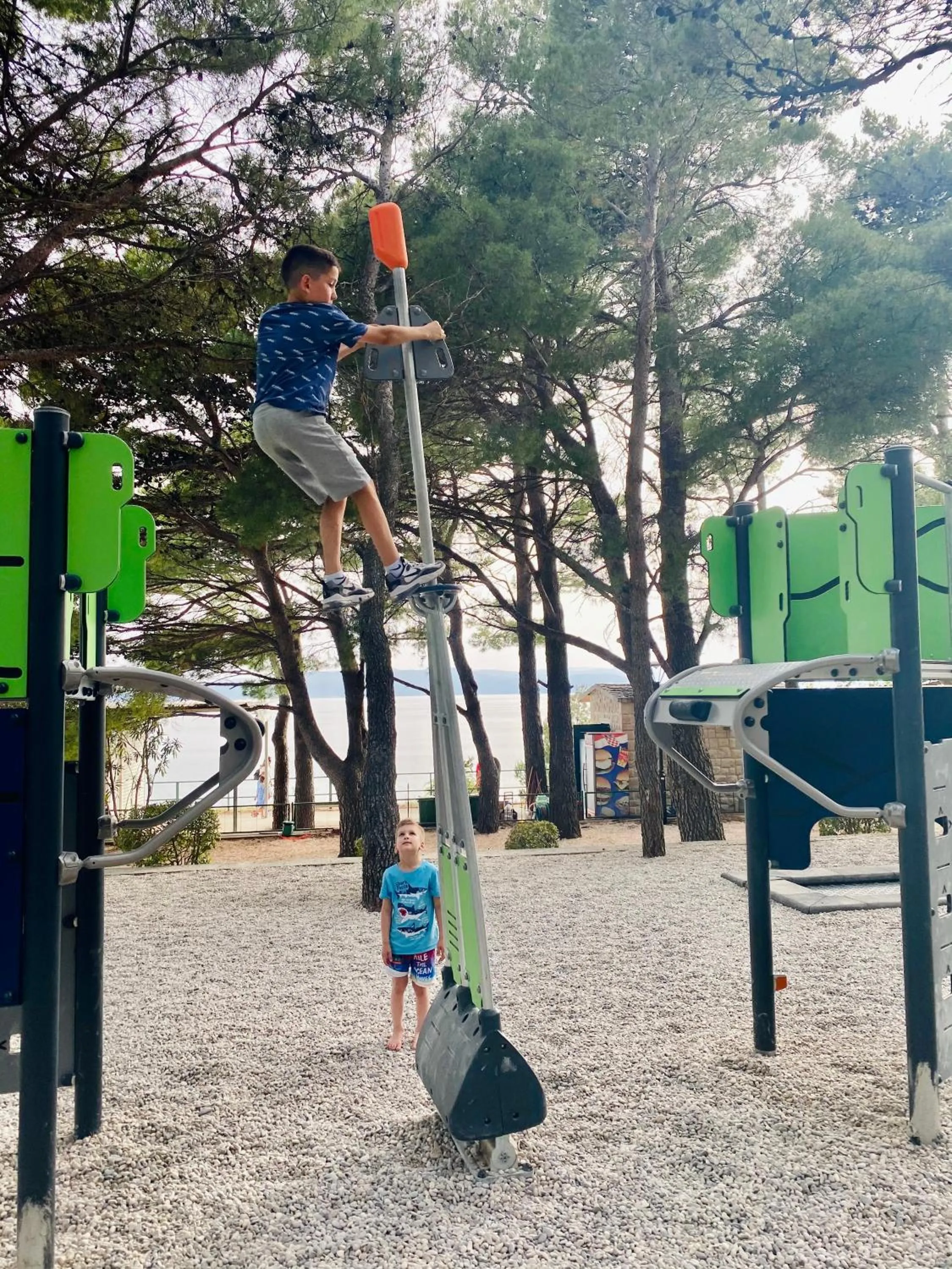 Children play ground in Family Resort Urania
