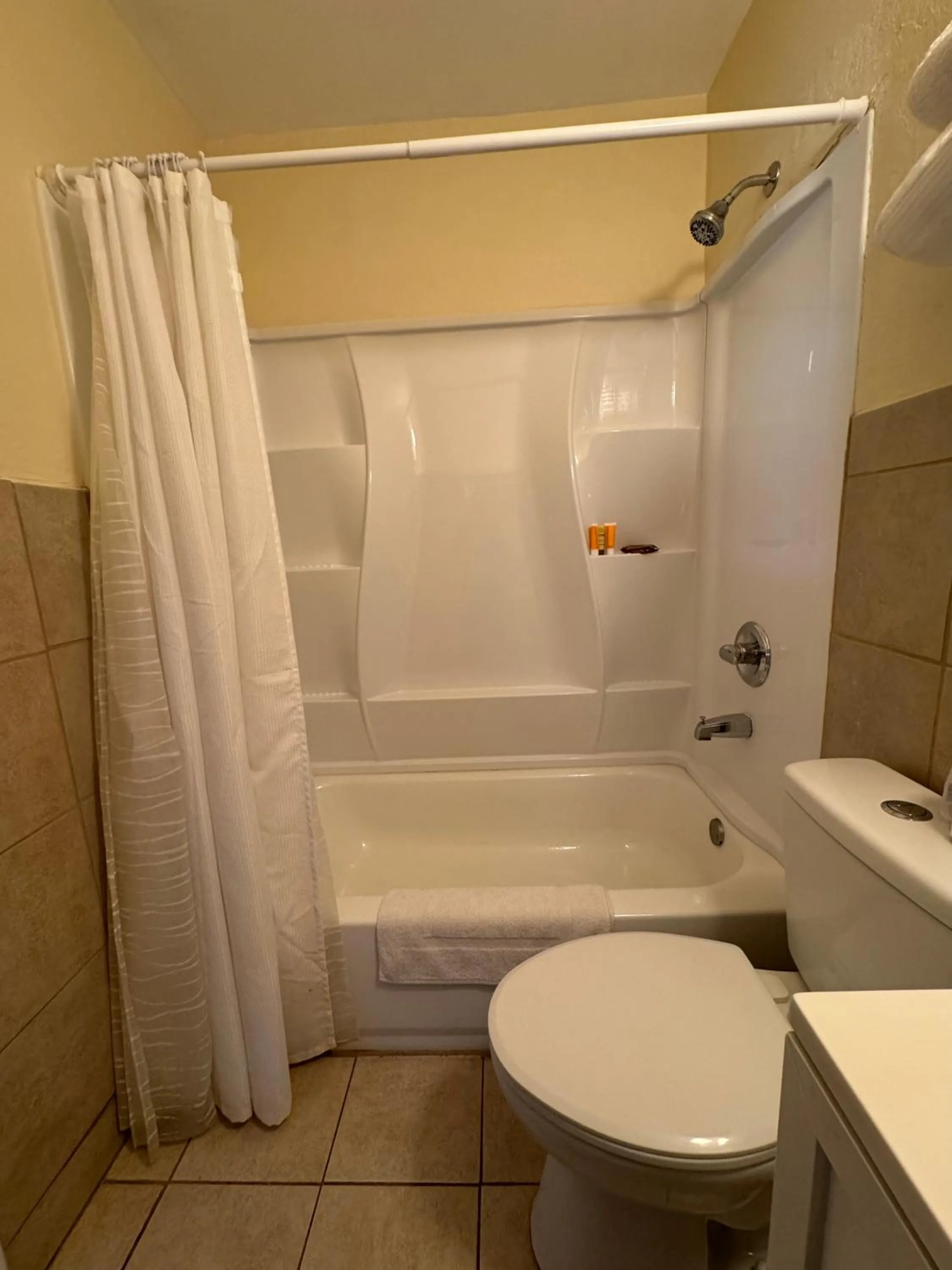 Shower in Apache Motel