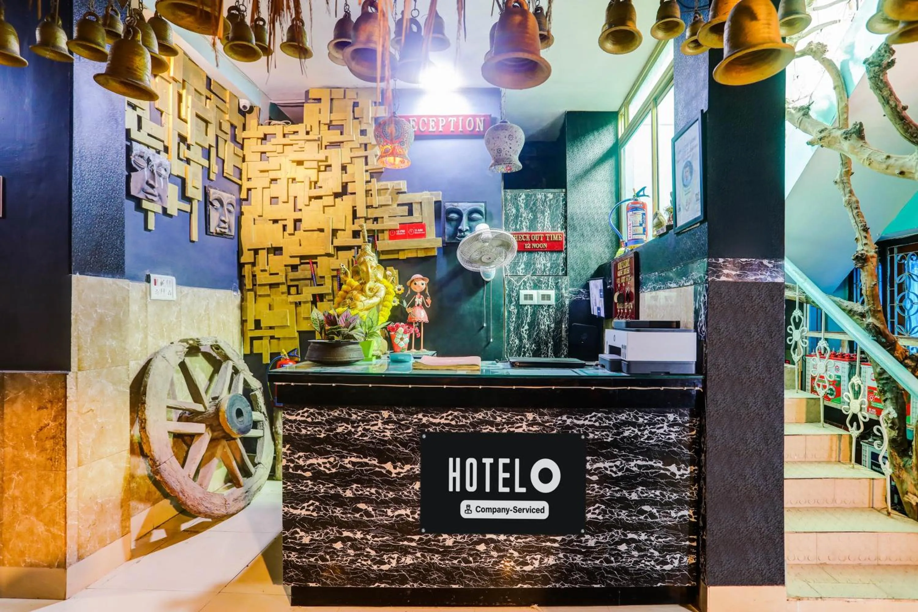 Lobby or reception in Super Hotel O Bodh Gaya Near Nigma Monastery Formerly Fun Friday