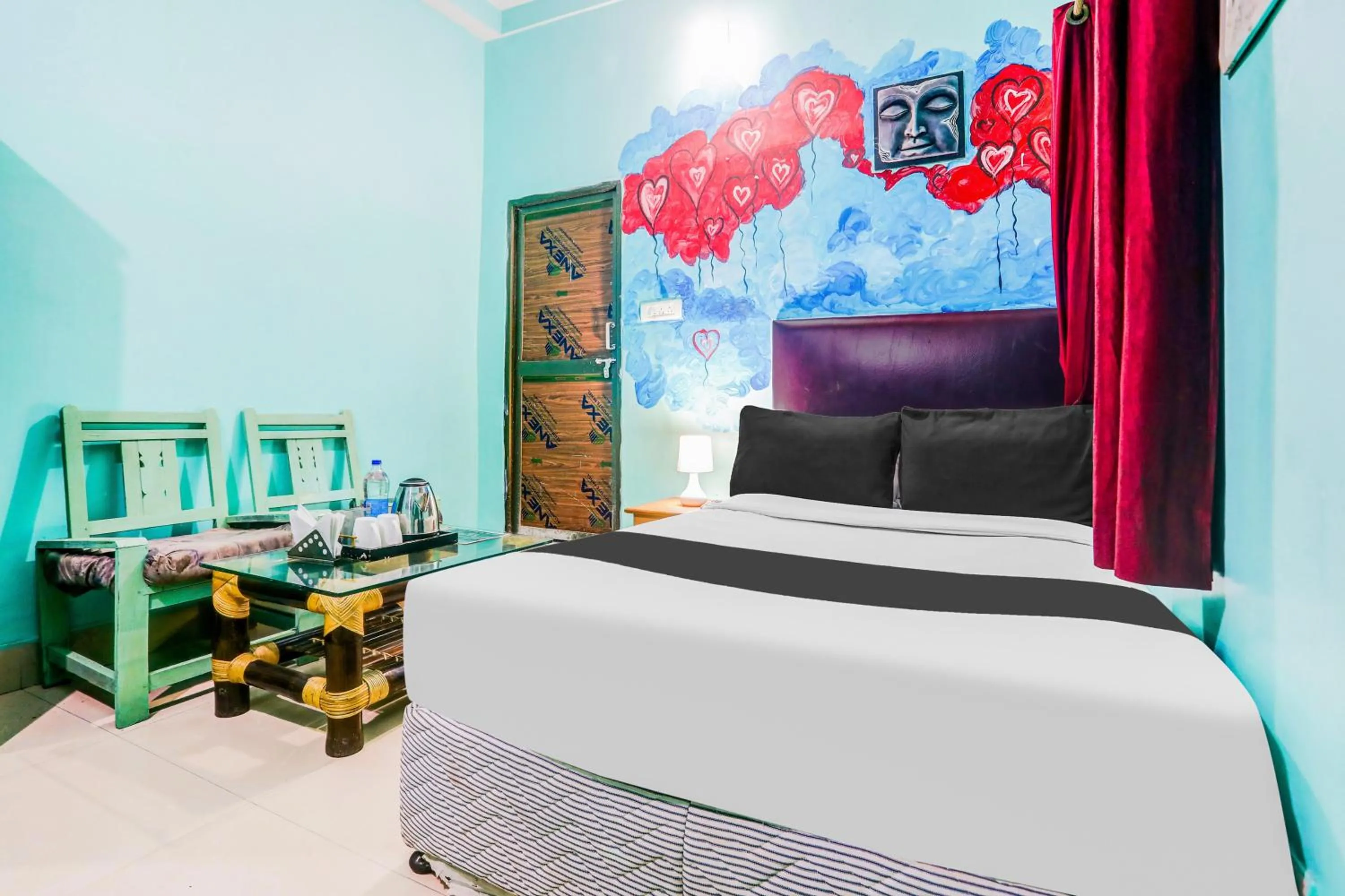 Bedroom, Bed in Super Hotel O Bodh Gaya Near Nigma Monastery Formerly Fun Friday