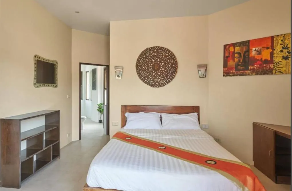 Bed in Baan Tropicana