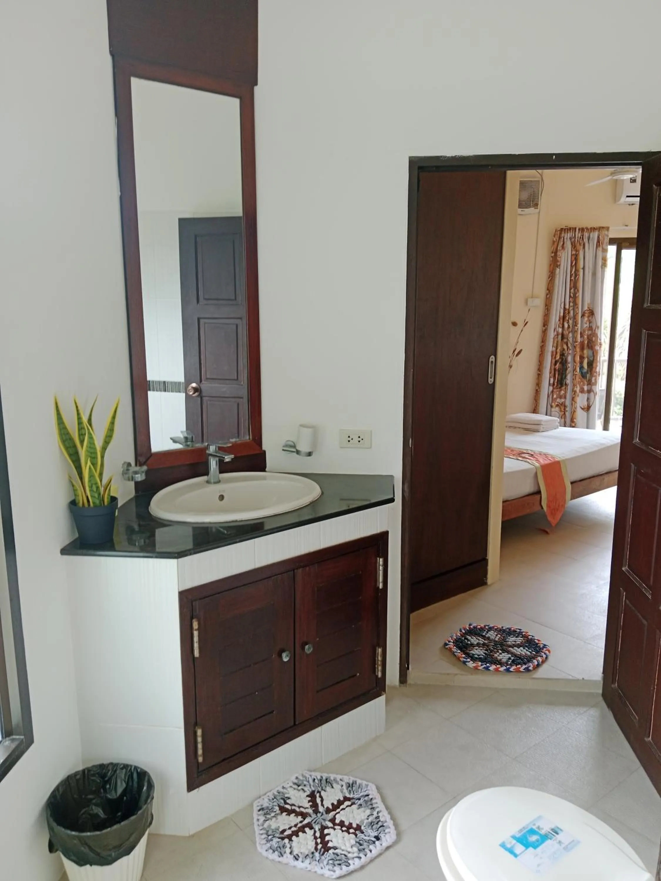 Bed in Baan Tropicana