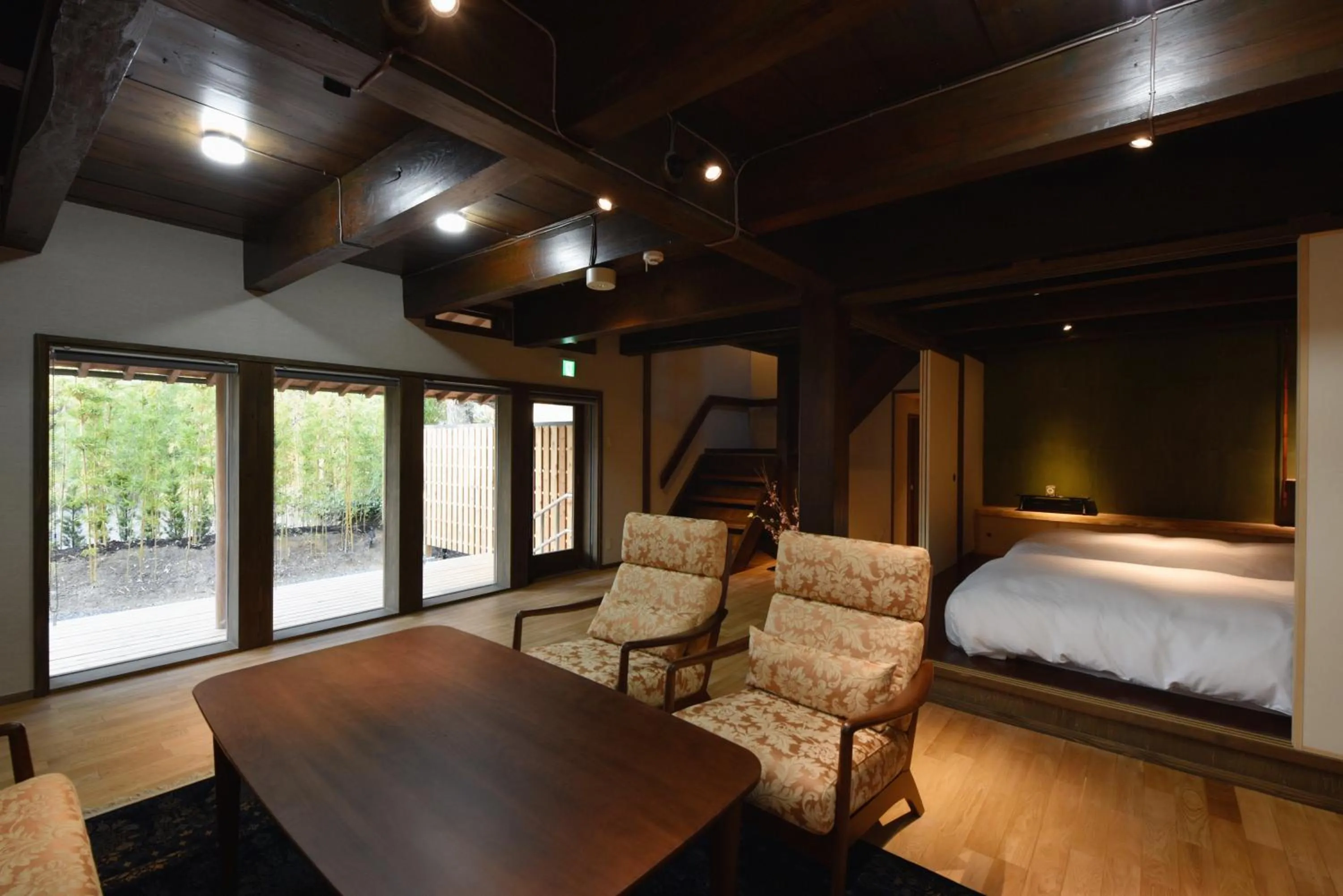 Living room, Bed in Ubusuna no Sato TOMIMOTO