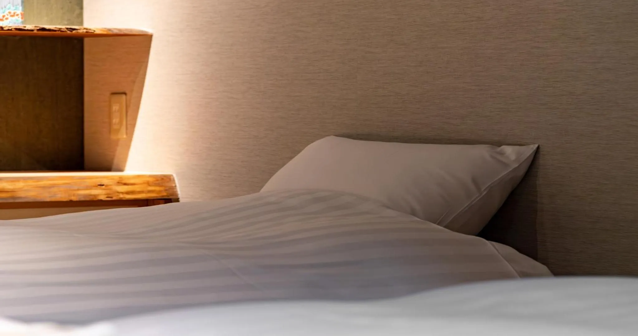 Bed in Ubusuna no Sato TOMIMOTO