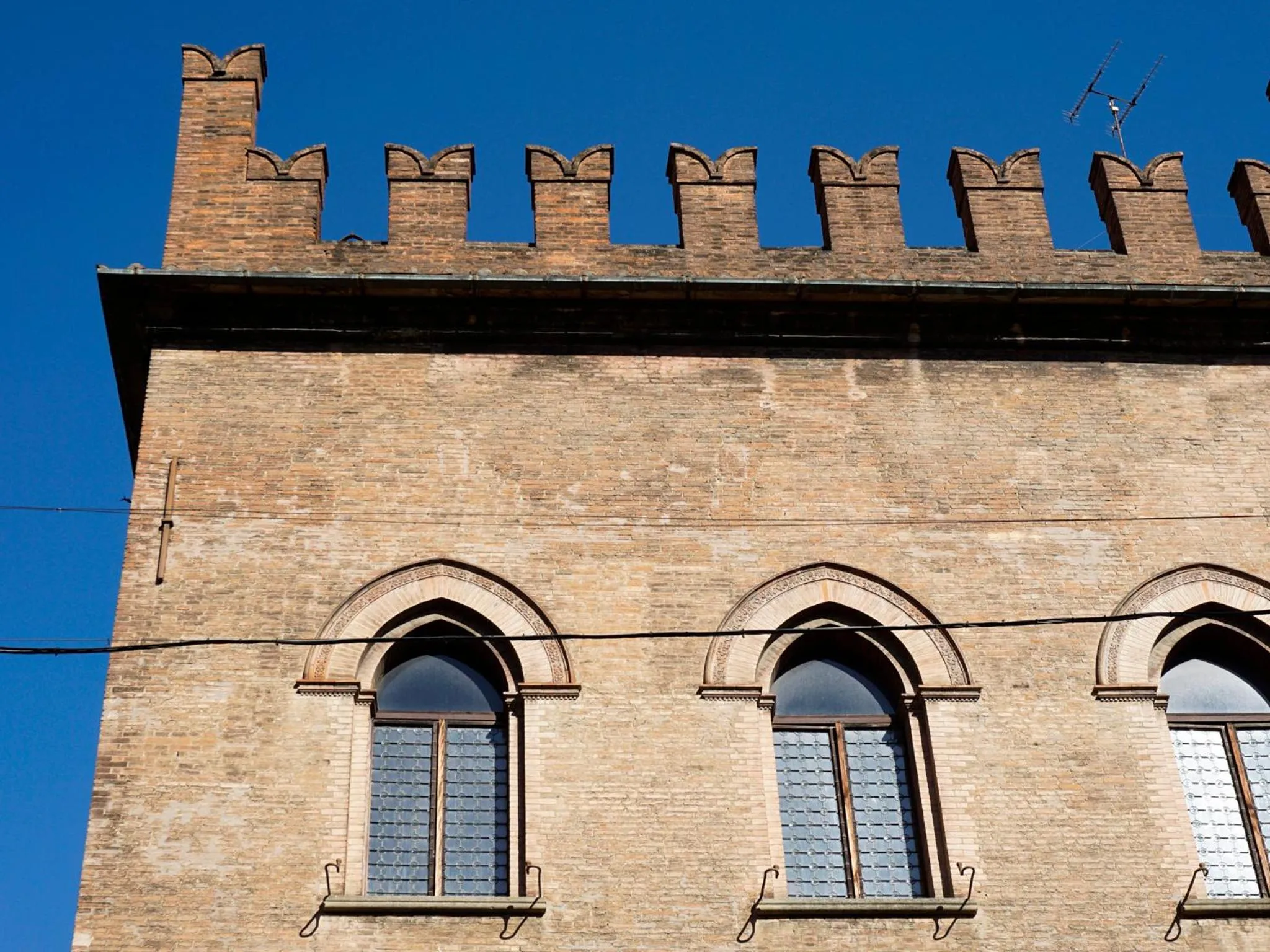 Landmark view in Casa Isolani Luxury Rooms Piazza Maggiore