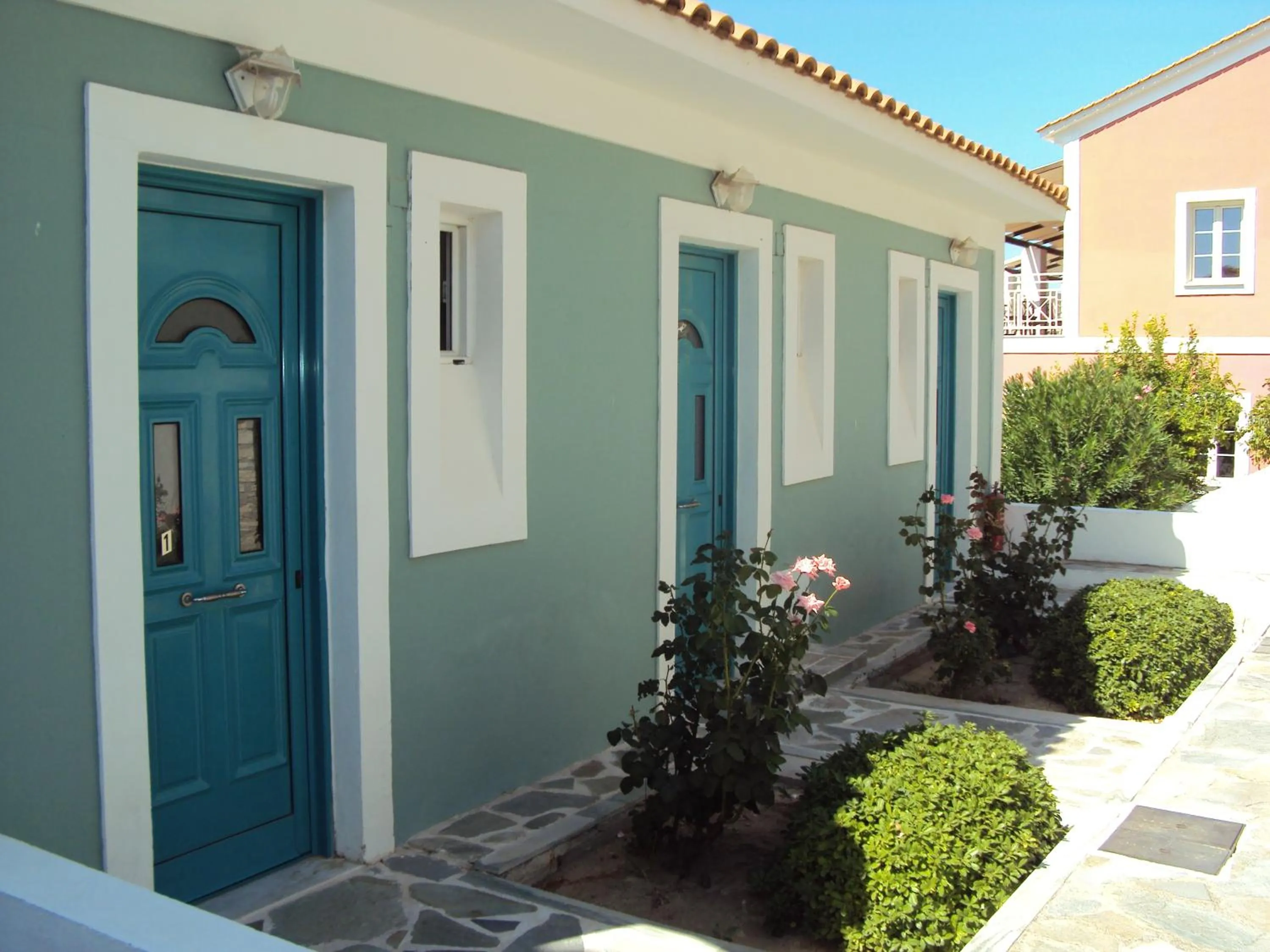 Property building in Mykali Hotel