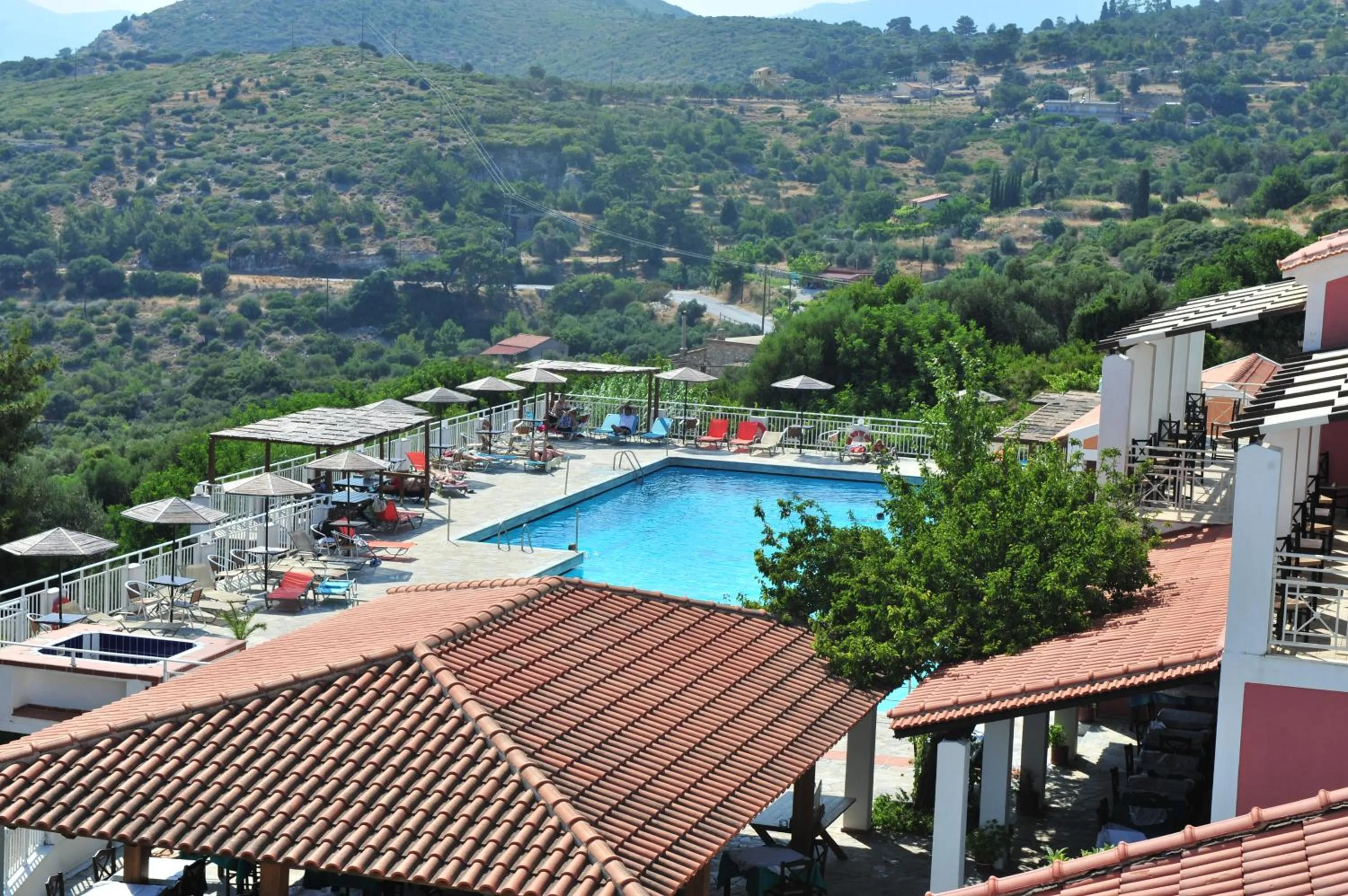 Location in Mykali Hotel