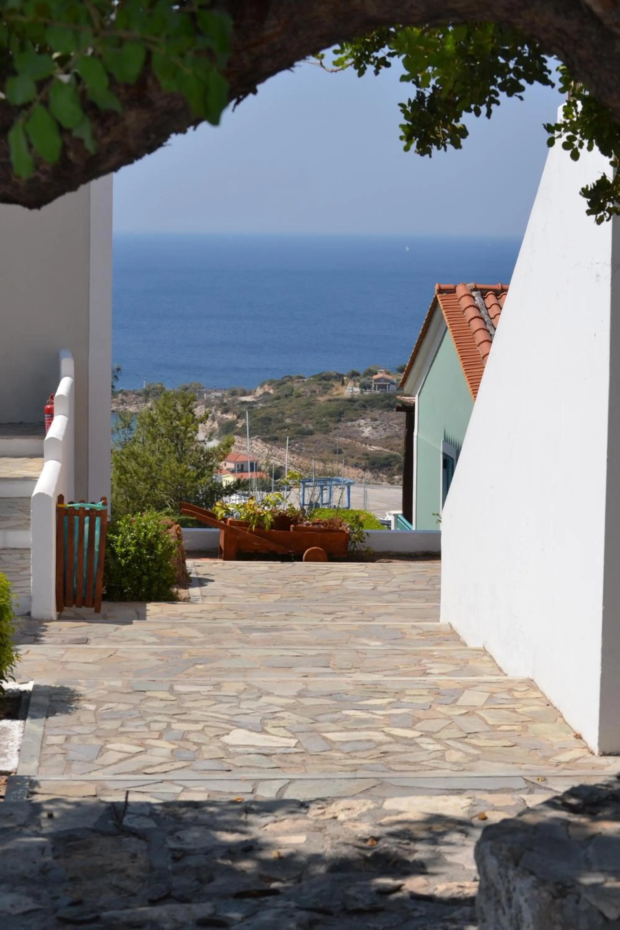 Sea view in Mykali Hotel