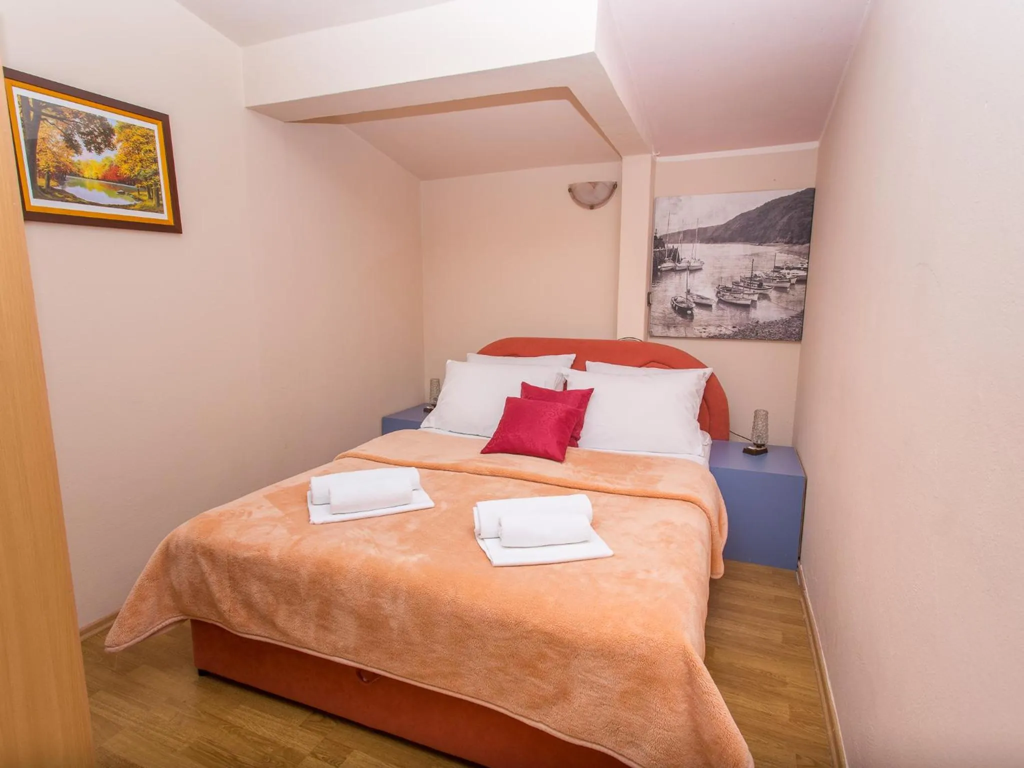 Bed in Villa Valentina