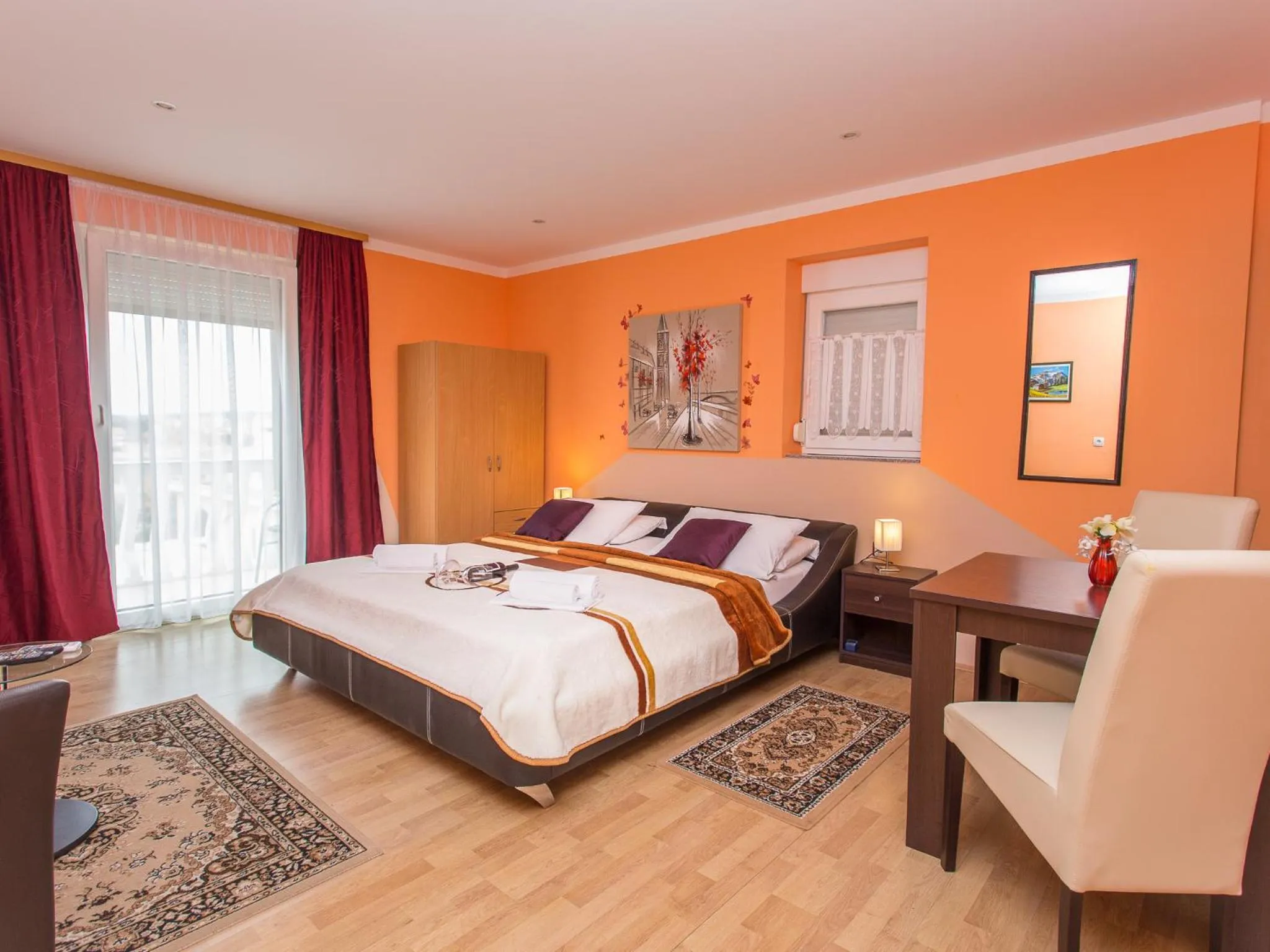 Bed in Villa Valentina