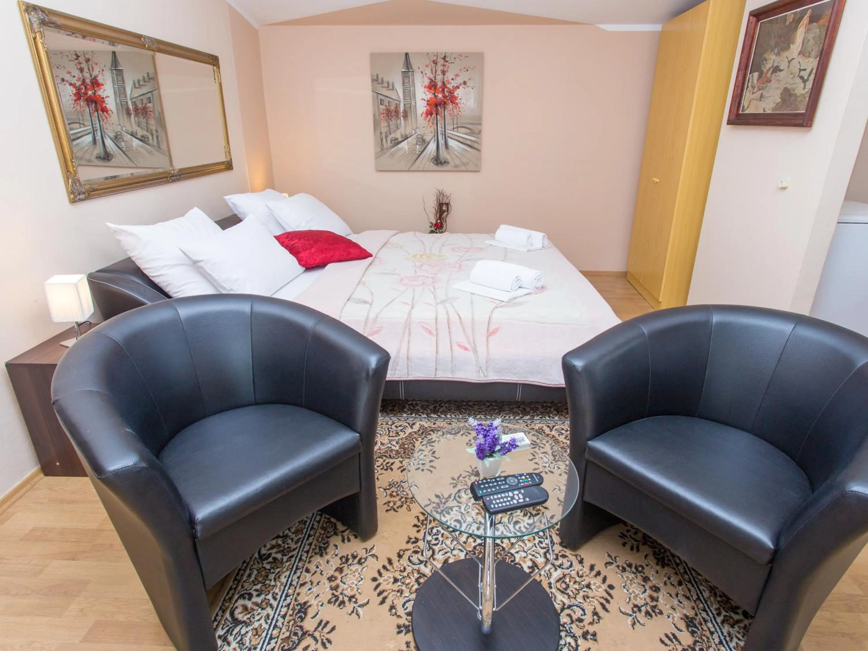 Bed in Villa Valentina