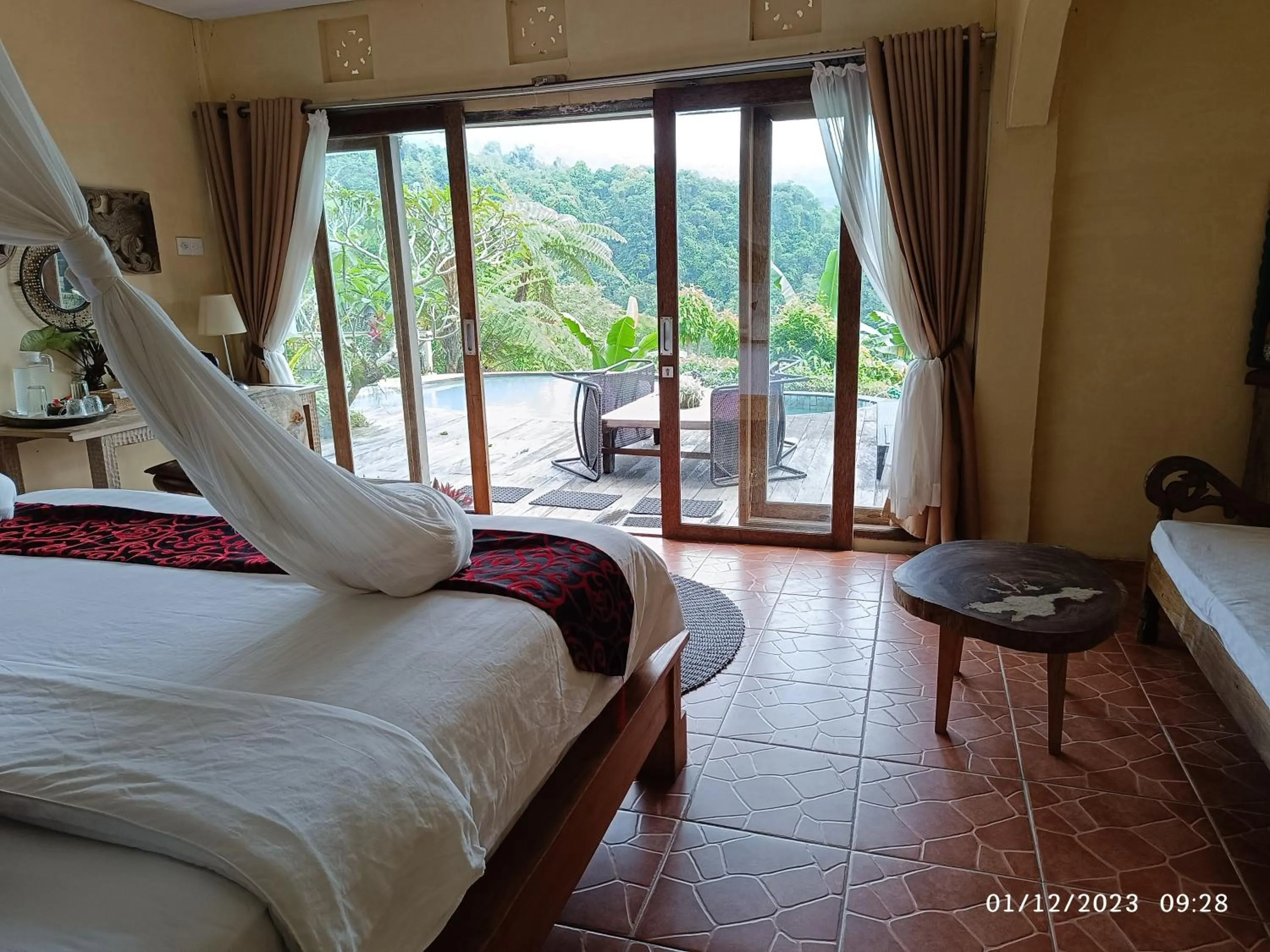 Natural landscape, Bed in DWan Tea Mountain Side