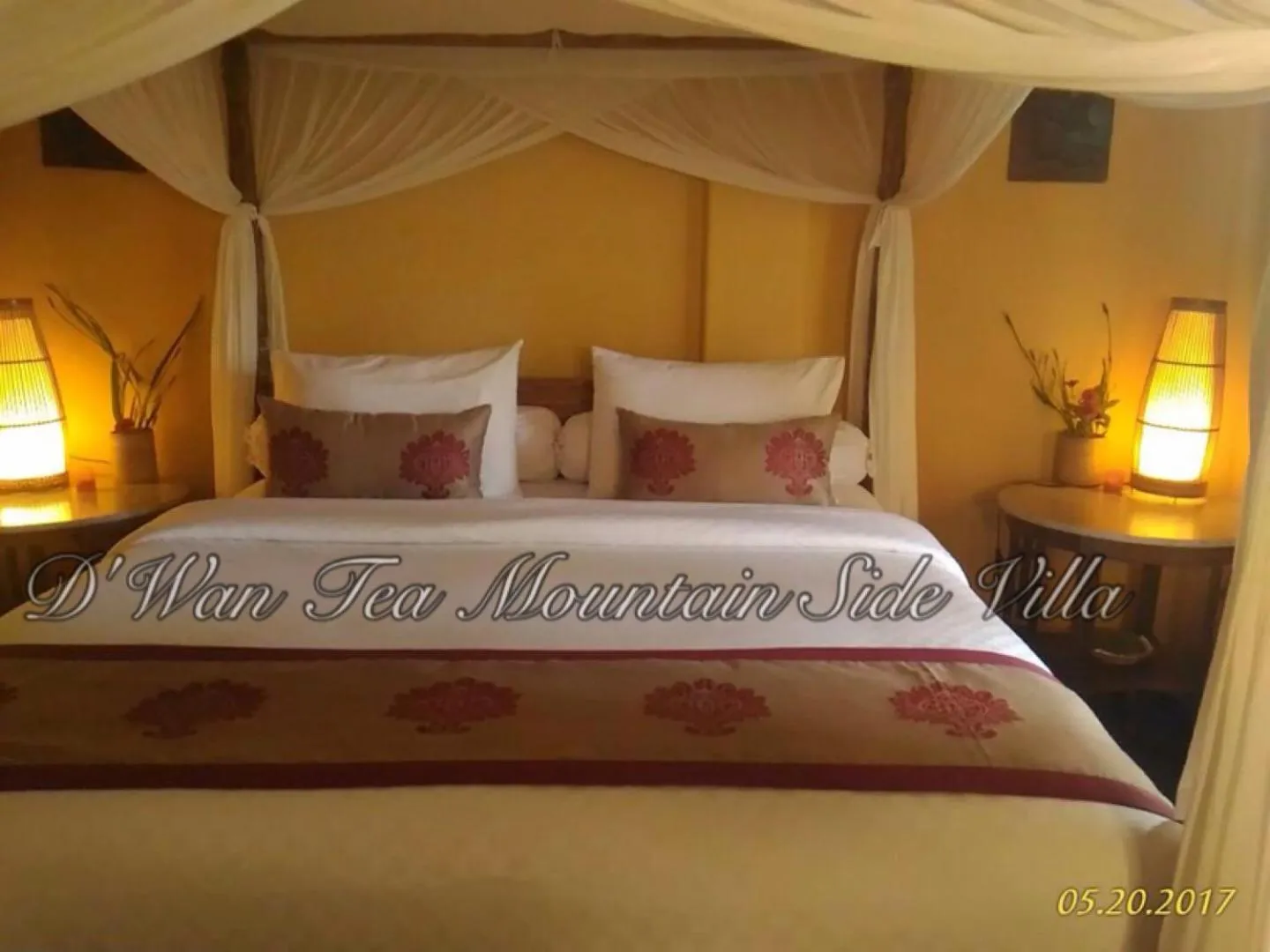 Bed in DWan Tea Mountain Side