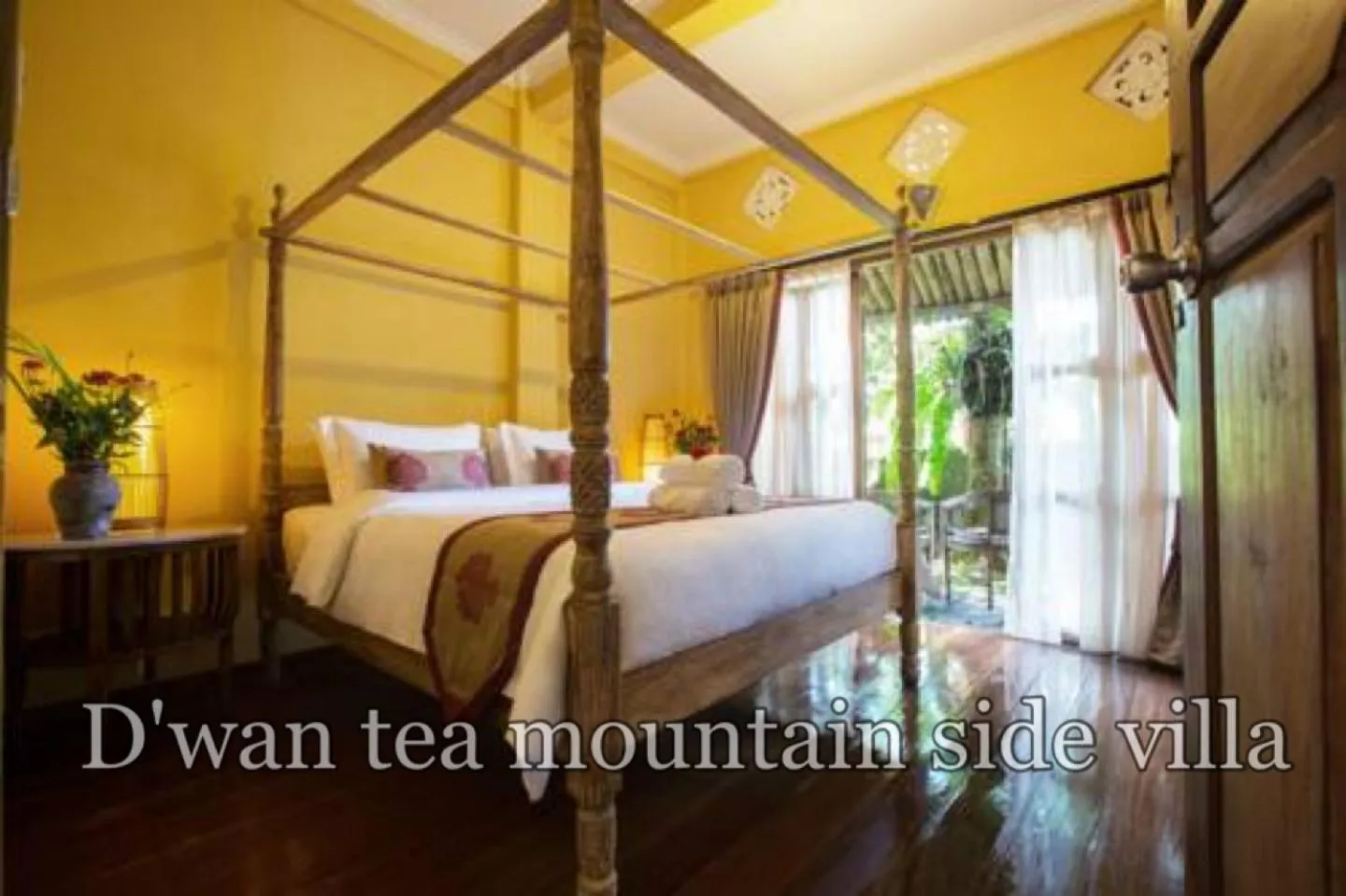 Bed in DWan Tea Mountain Side