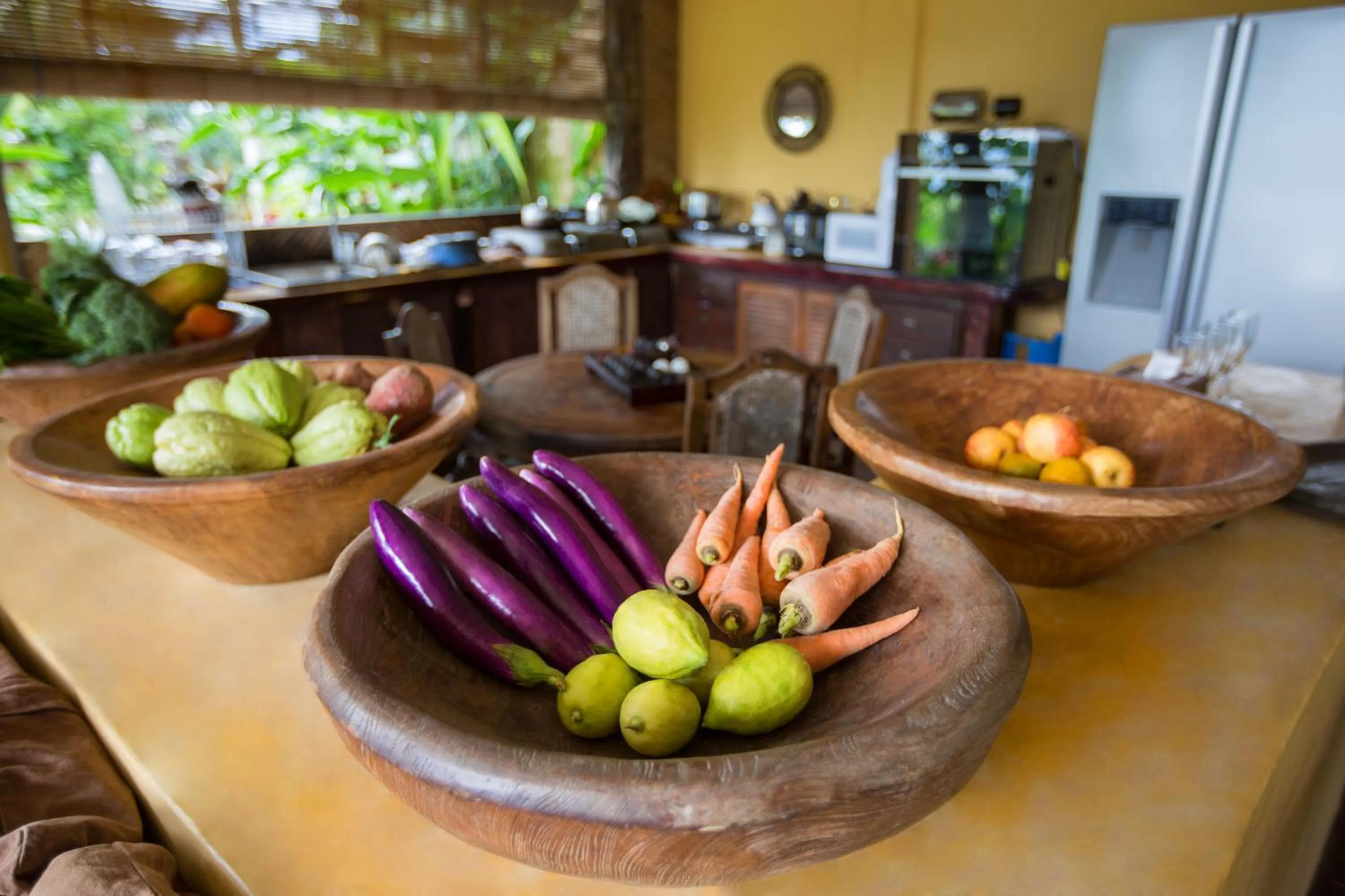 Communal kitchen in DWan Tea Mountain Side