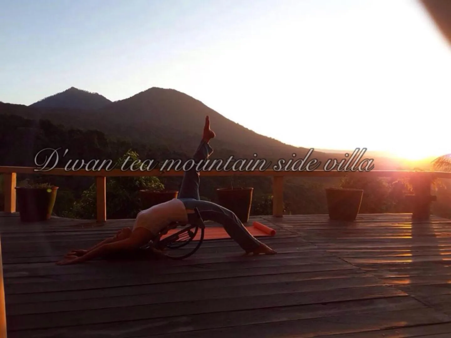 Area and facilities in DWan Tea Mountain Side