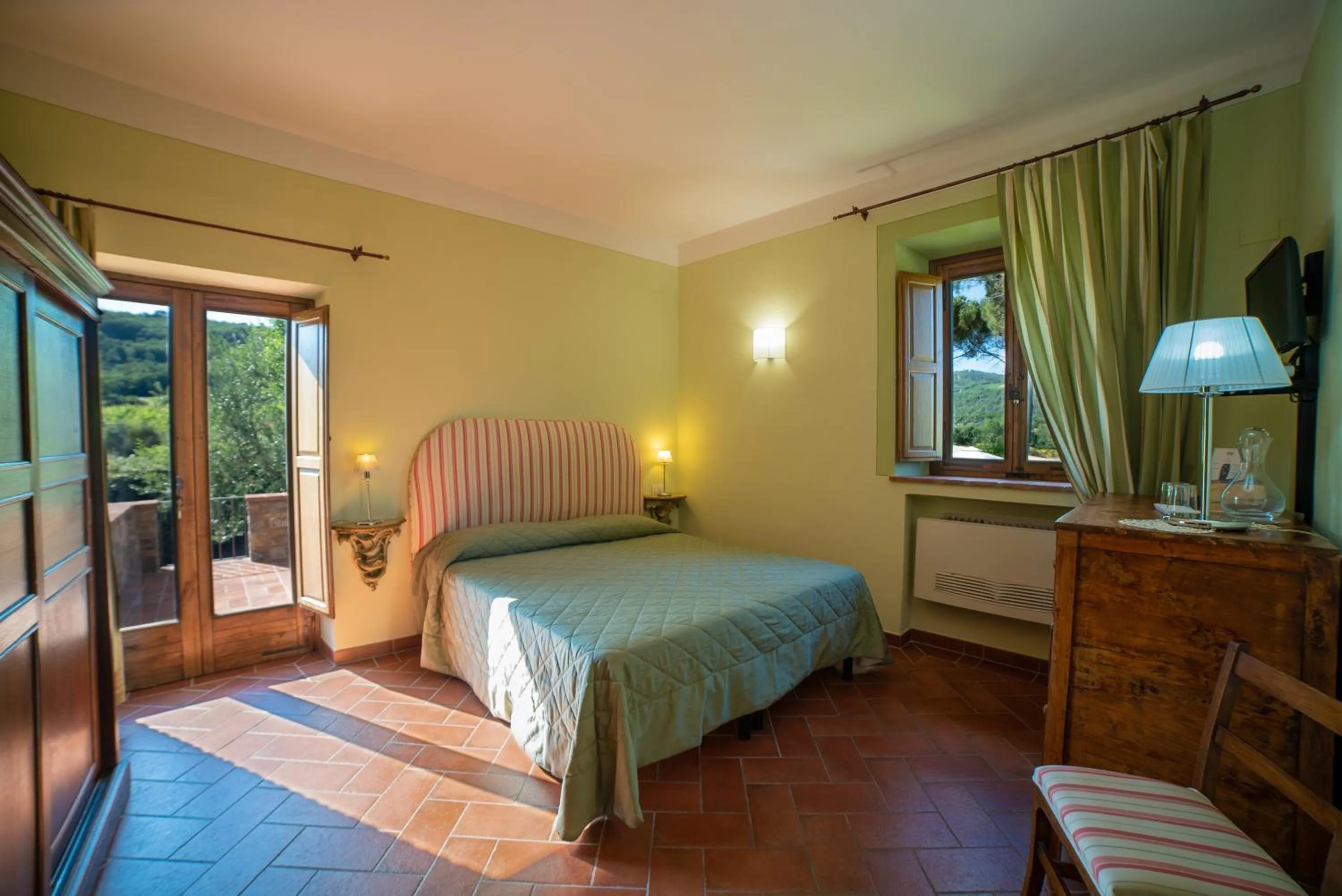 Bedroom, Bed in Cavarchino B&B