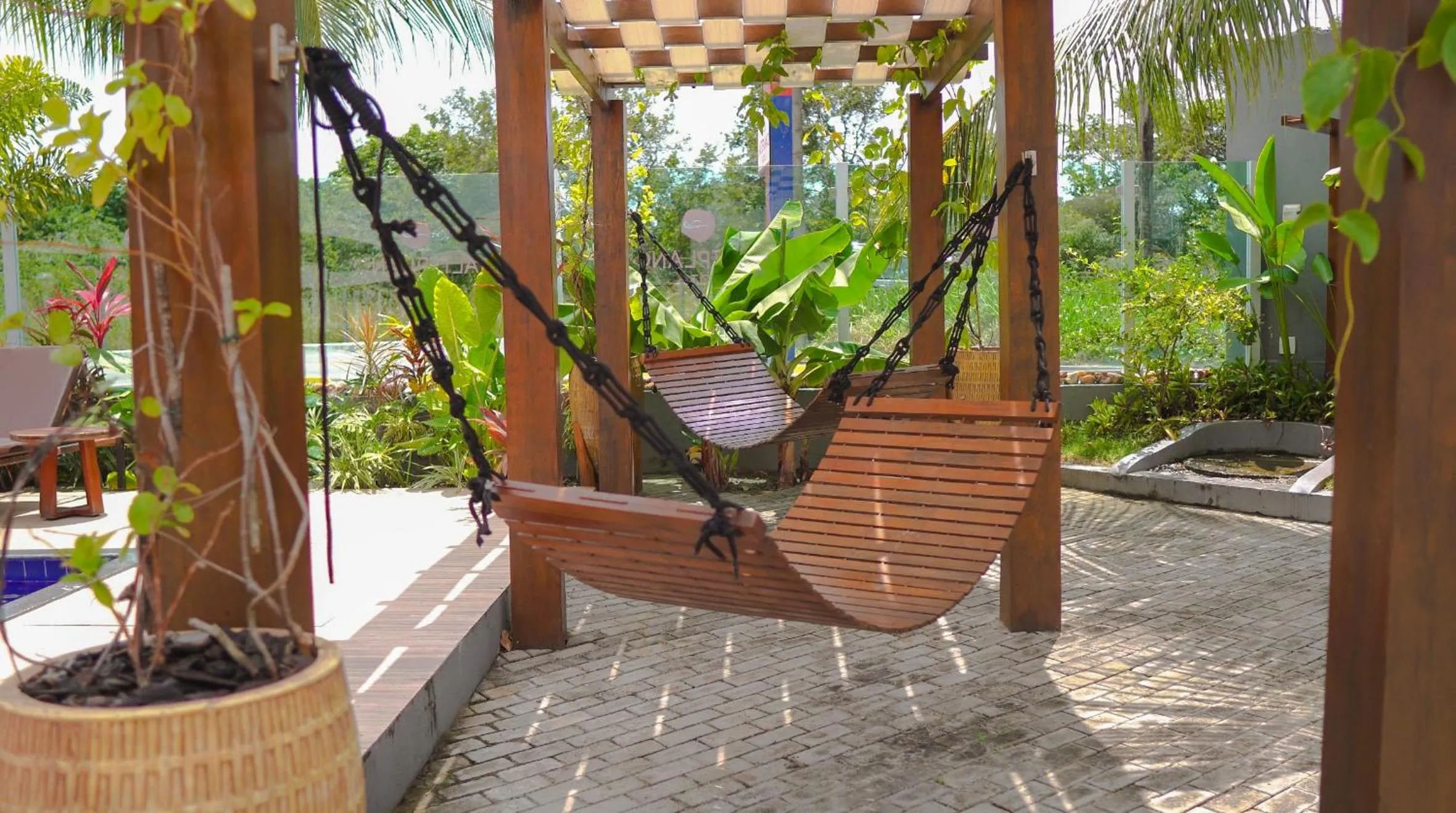 sunbed in Altiplano Hotel