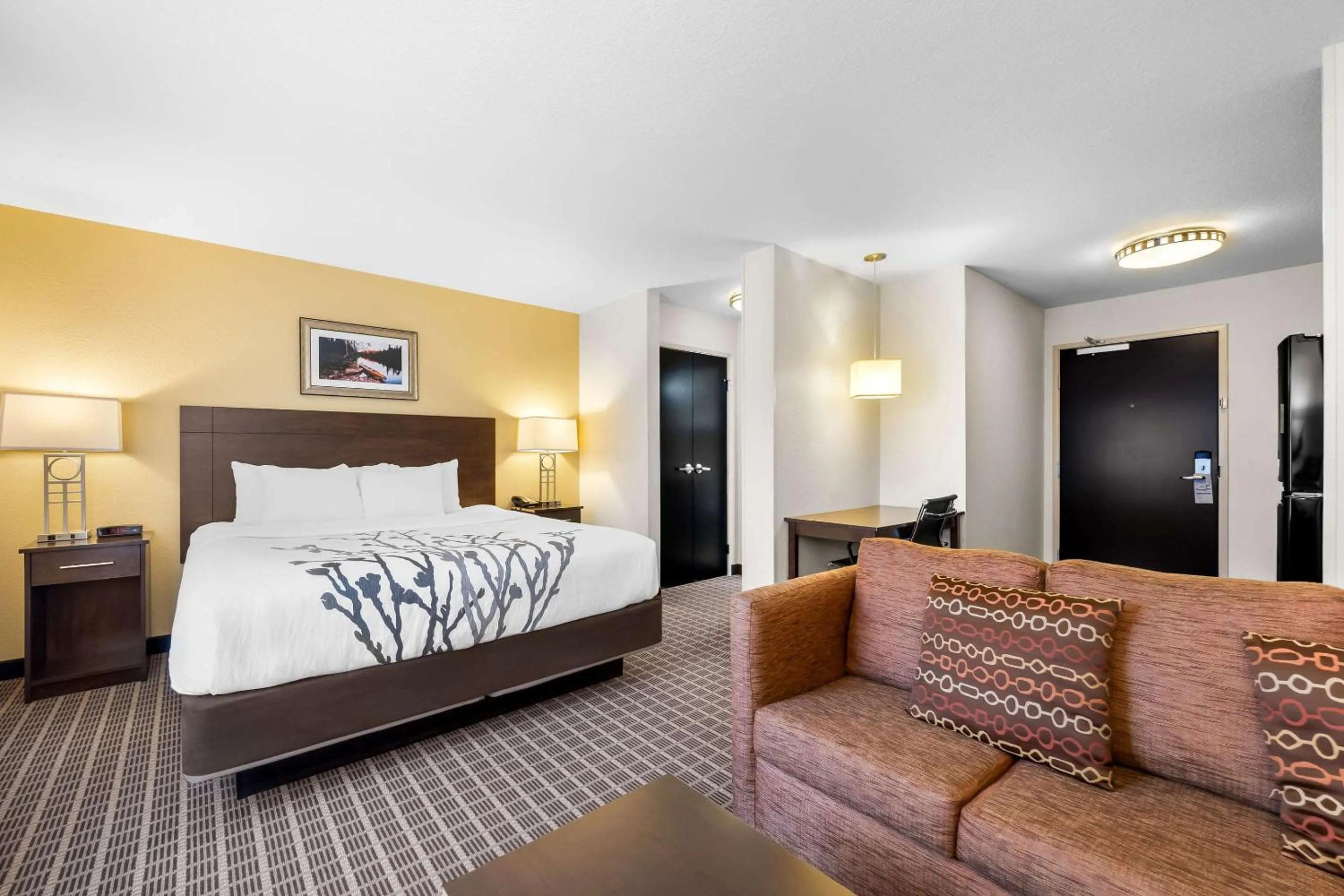 Bedroom, Bed in Sleep Inn & Suites West-Near Medical Center