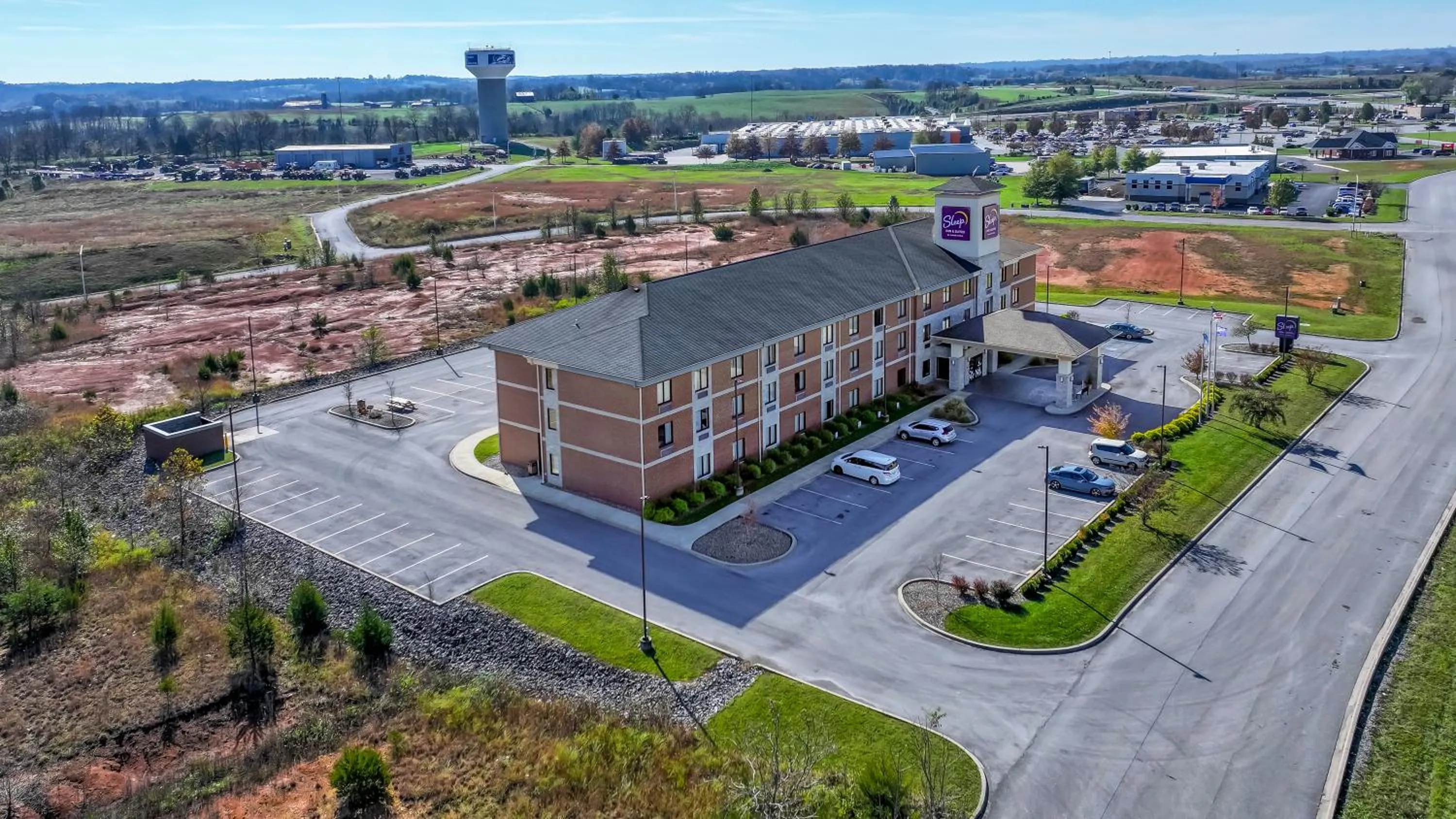 Property building in Sleep Inn & Suites Columbia