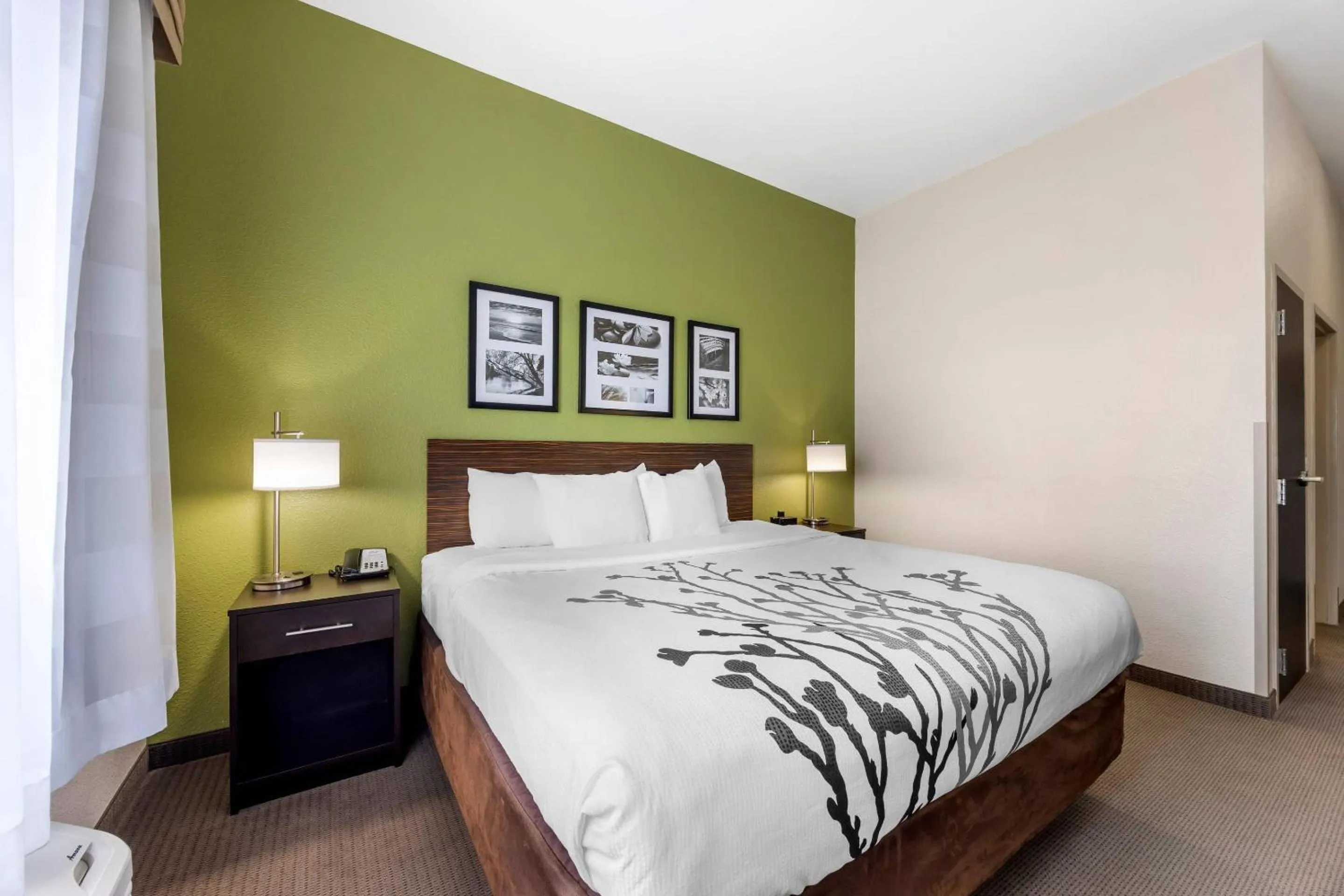 Bedroom, Bed in Sleep Inn & Suites Columbia