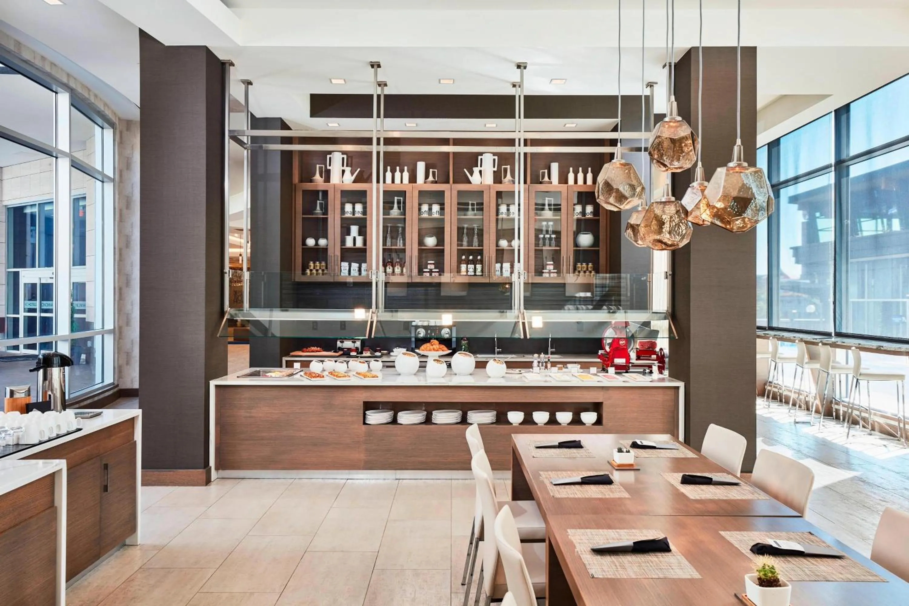 Kitchen or kitchenette in AC Hotel by Marriott Cincinnati at The Banks