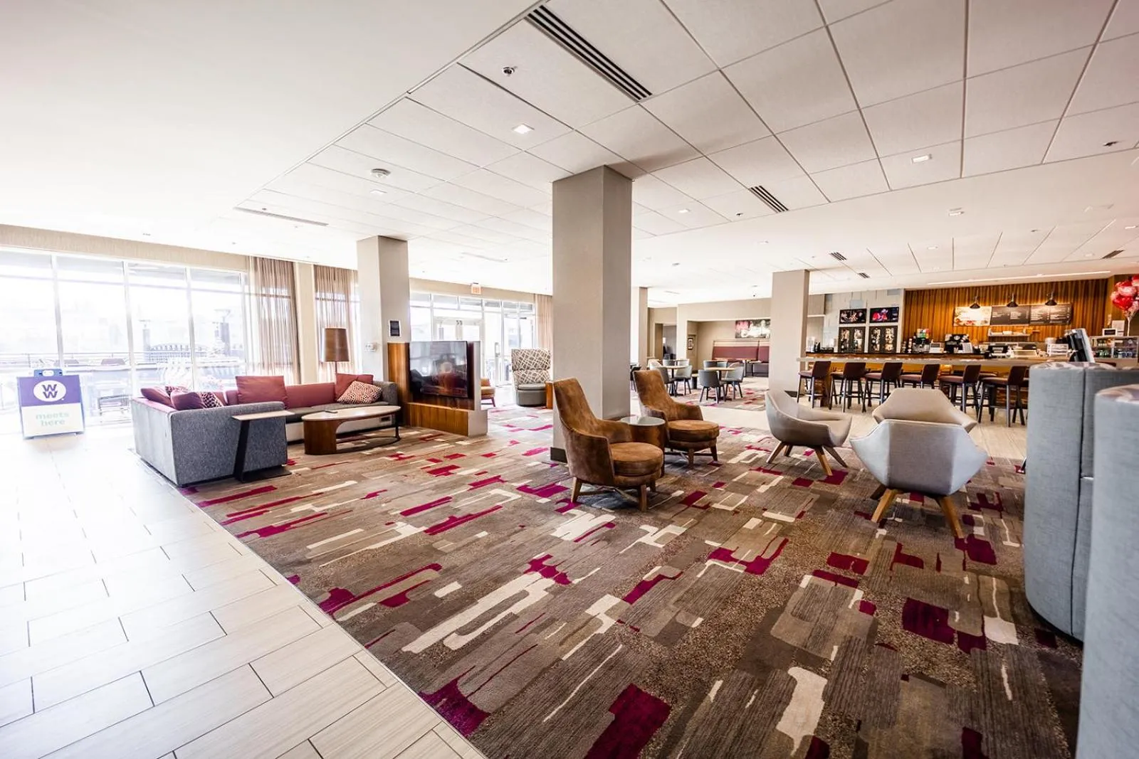 Restaurant/places to eat in Courtyard by Marriott Rome