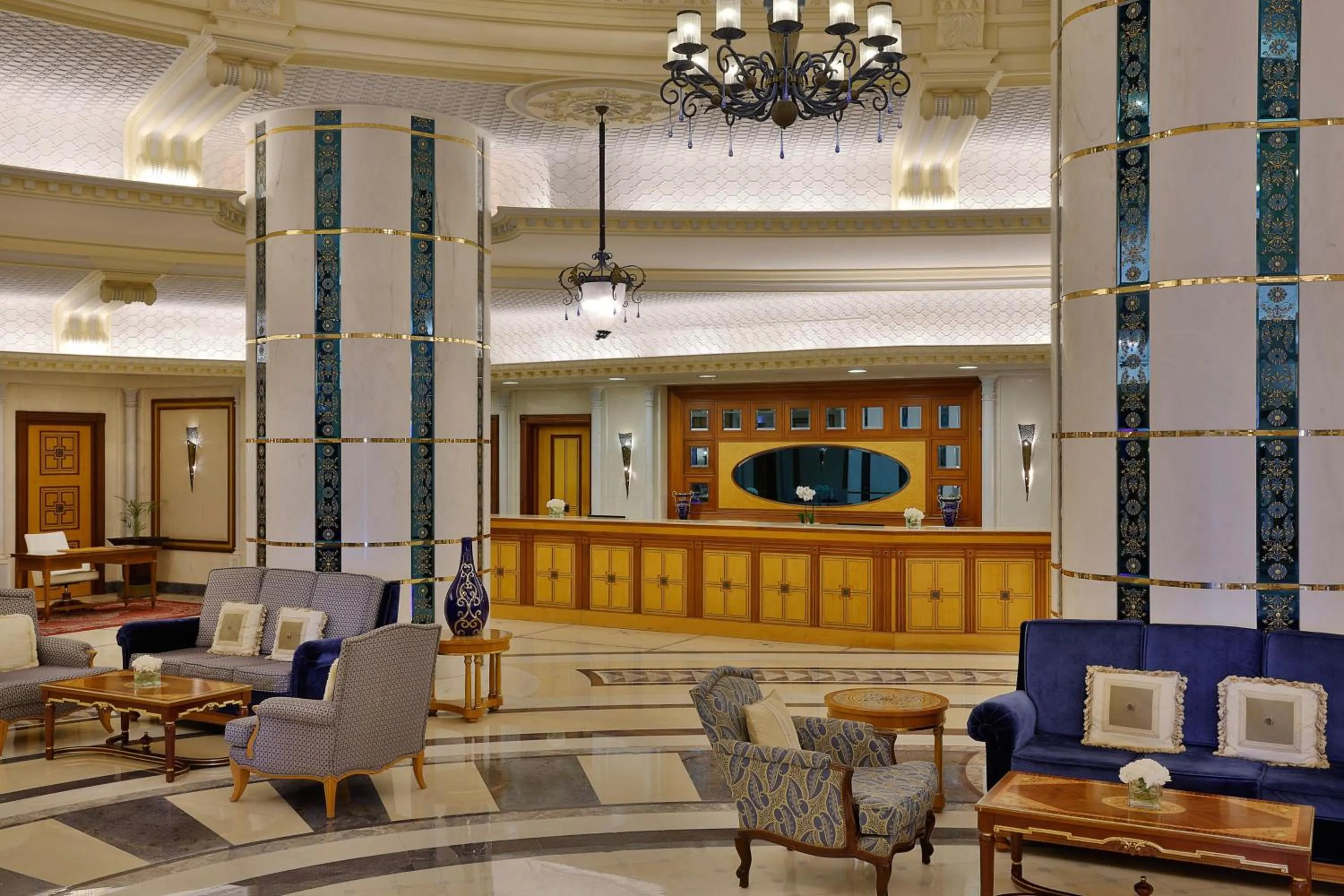 Lobby or reception in The Ritz-Carlton Jeddah