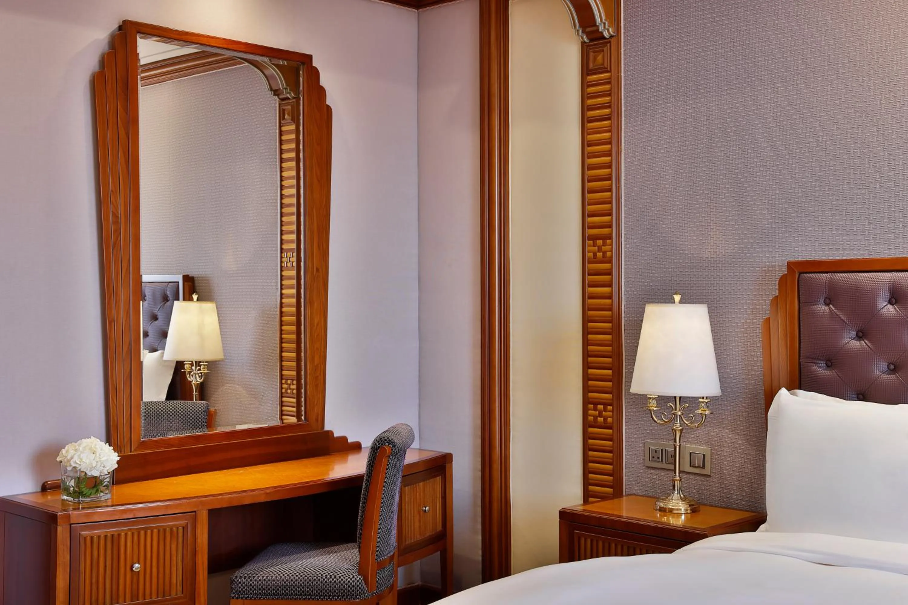Bed in The Ritz-Carlton Jeddah