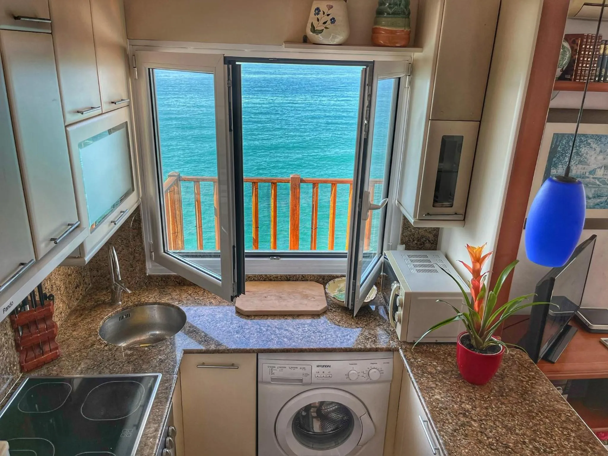 Apartamento en acantilado con wifi y aire acondicionado