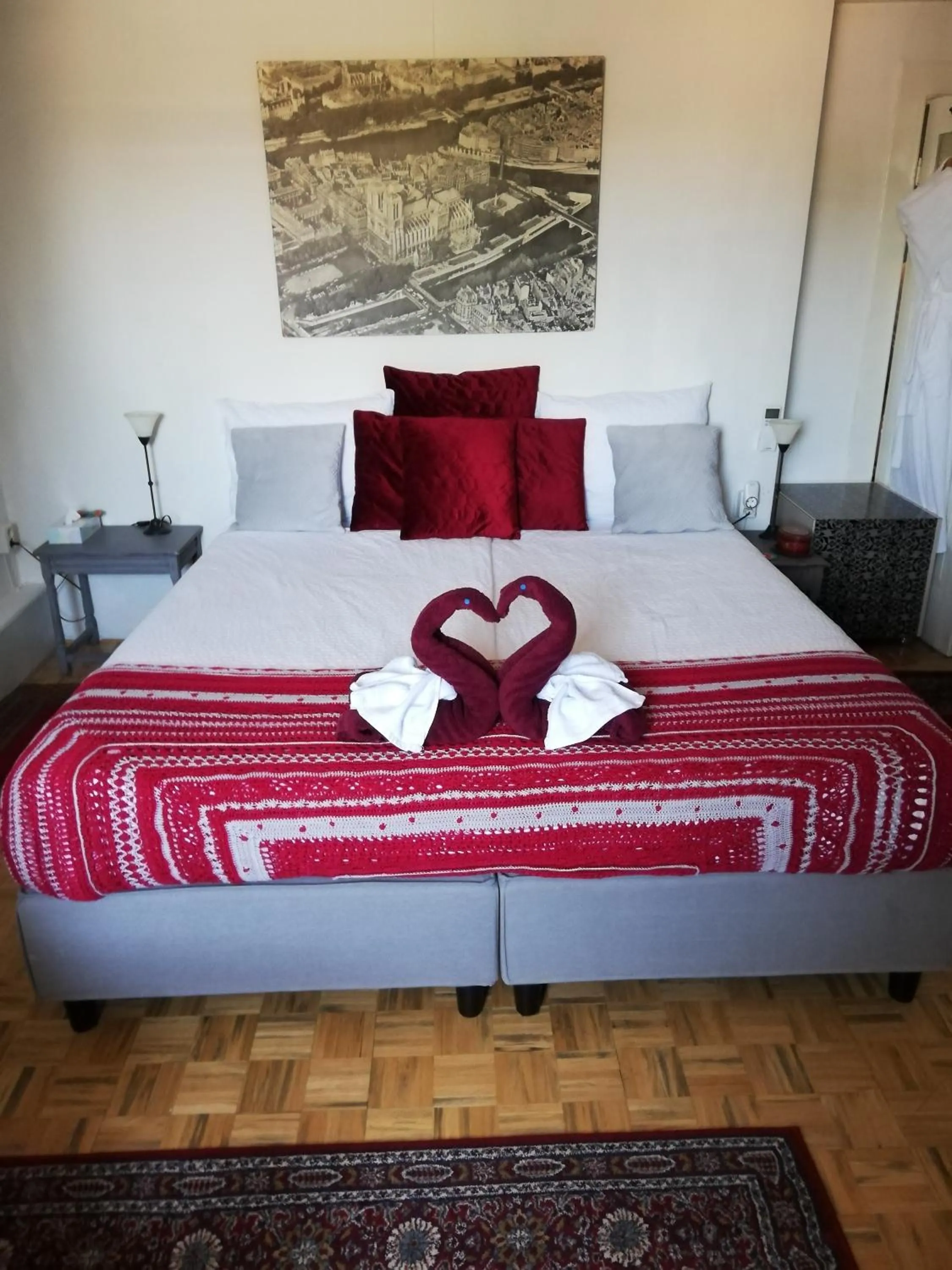 Bed in Bed and Breakfast Raapop