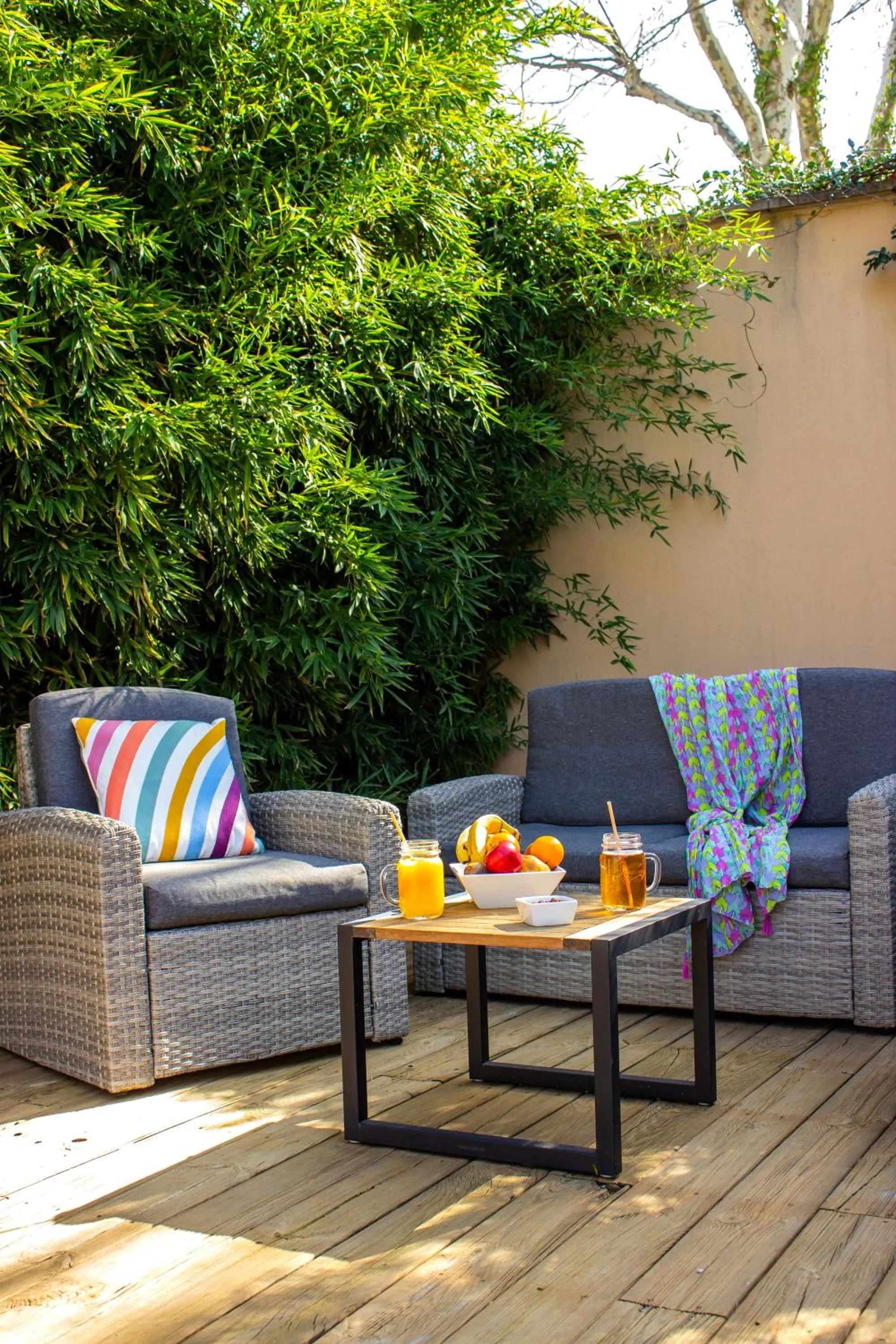 Garden view in Best Western Plus Le Lavarin