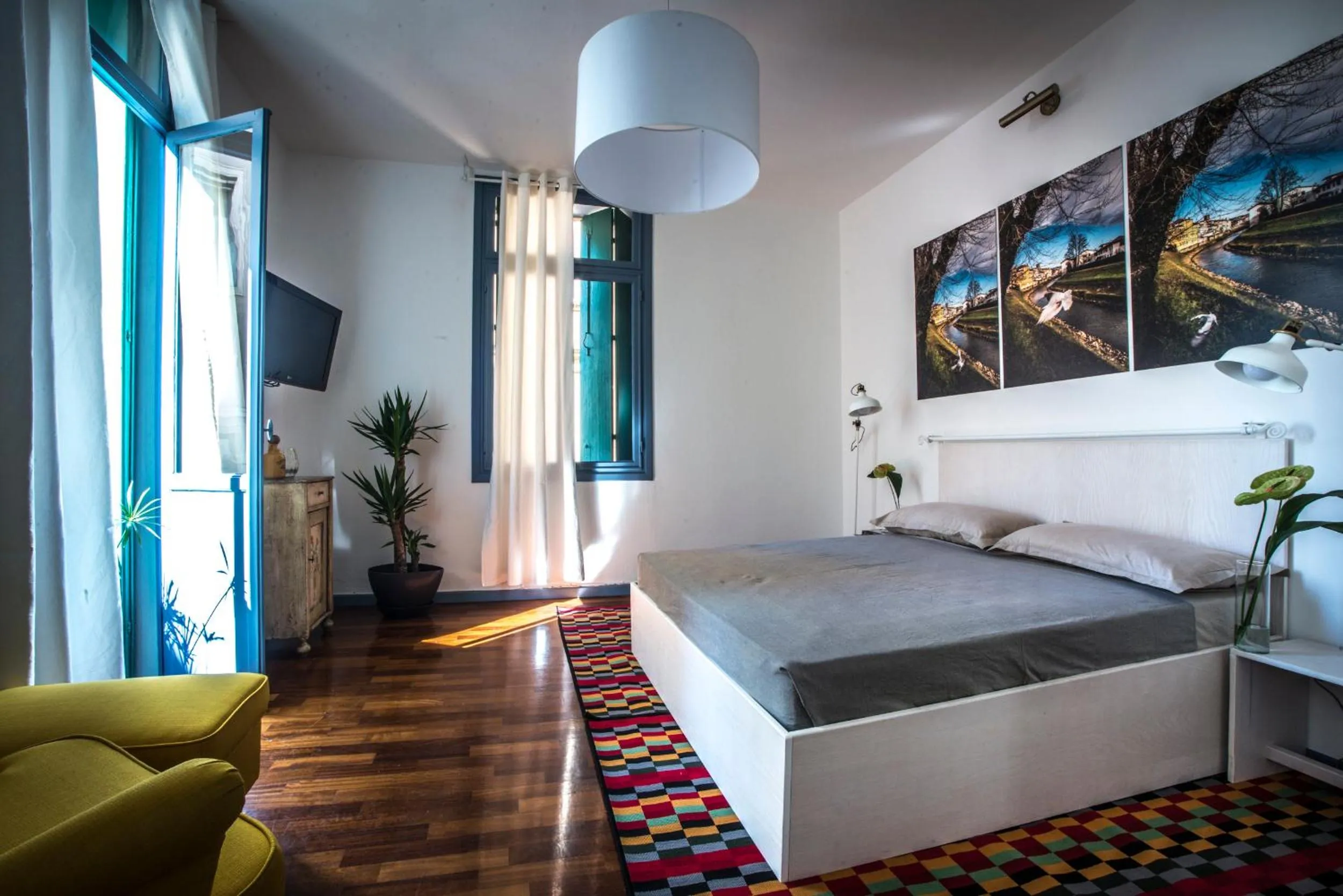 Bed in Mi&Ti Bed&Breakfast