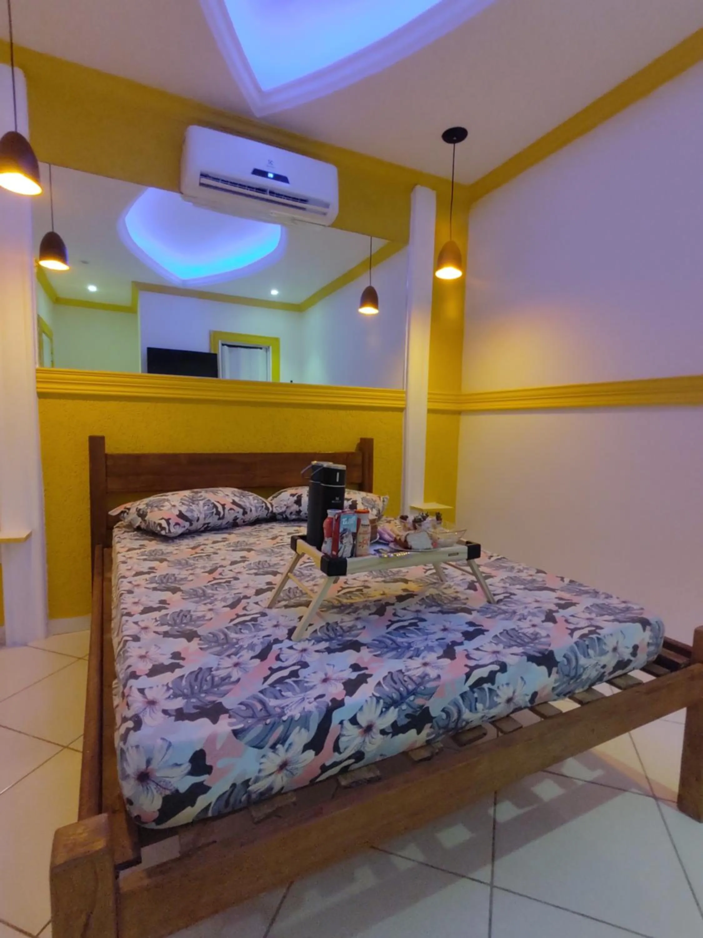 Bed in Pousada Caiçara