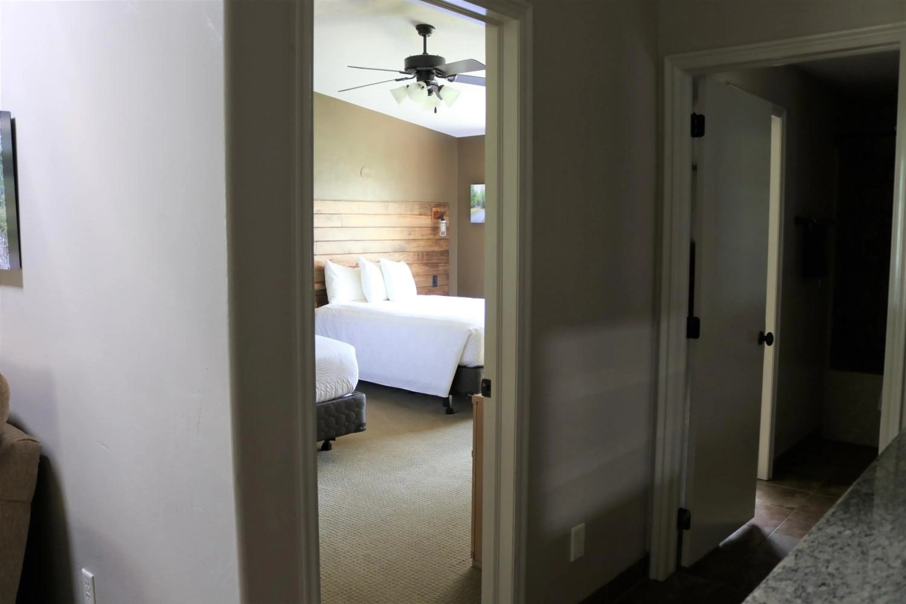 Bed in Hidden Canyon Retreat