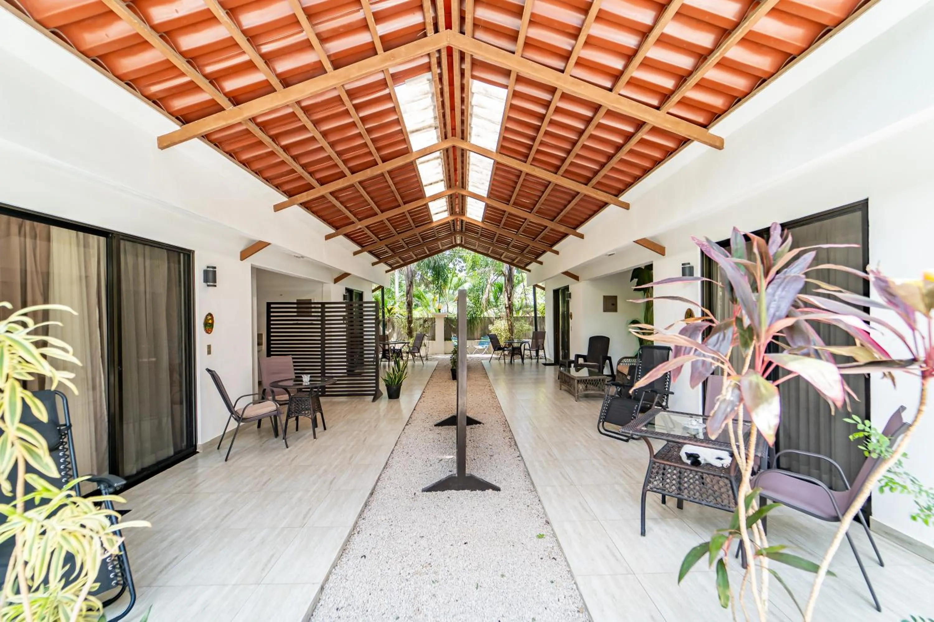 Patio in Las Perlitas Rentals Playa Samara