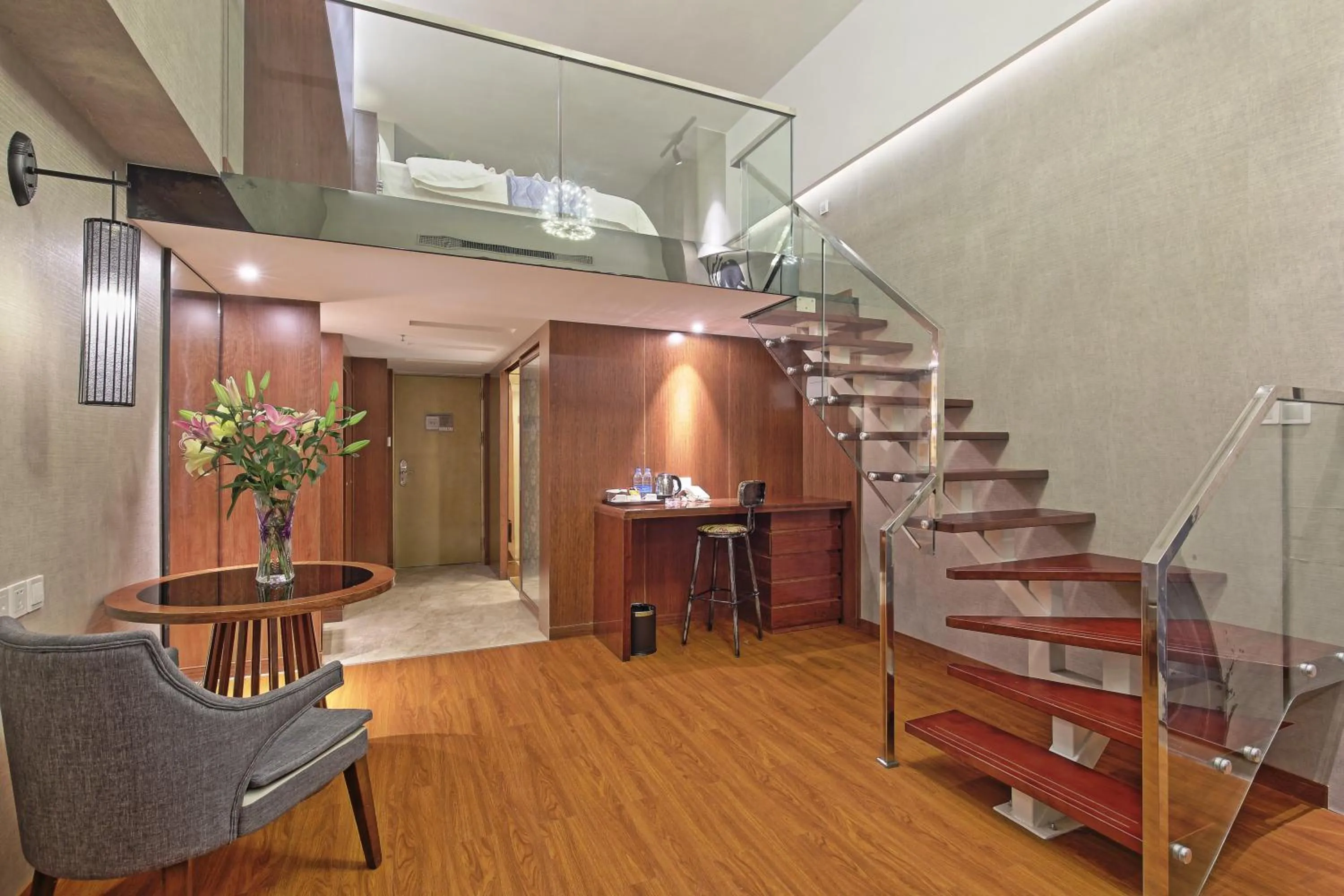 Photo of the whole room in Days Inn South Guangzhou Raiway Station