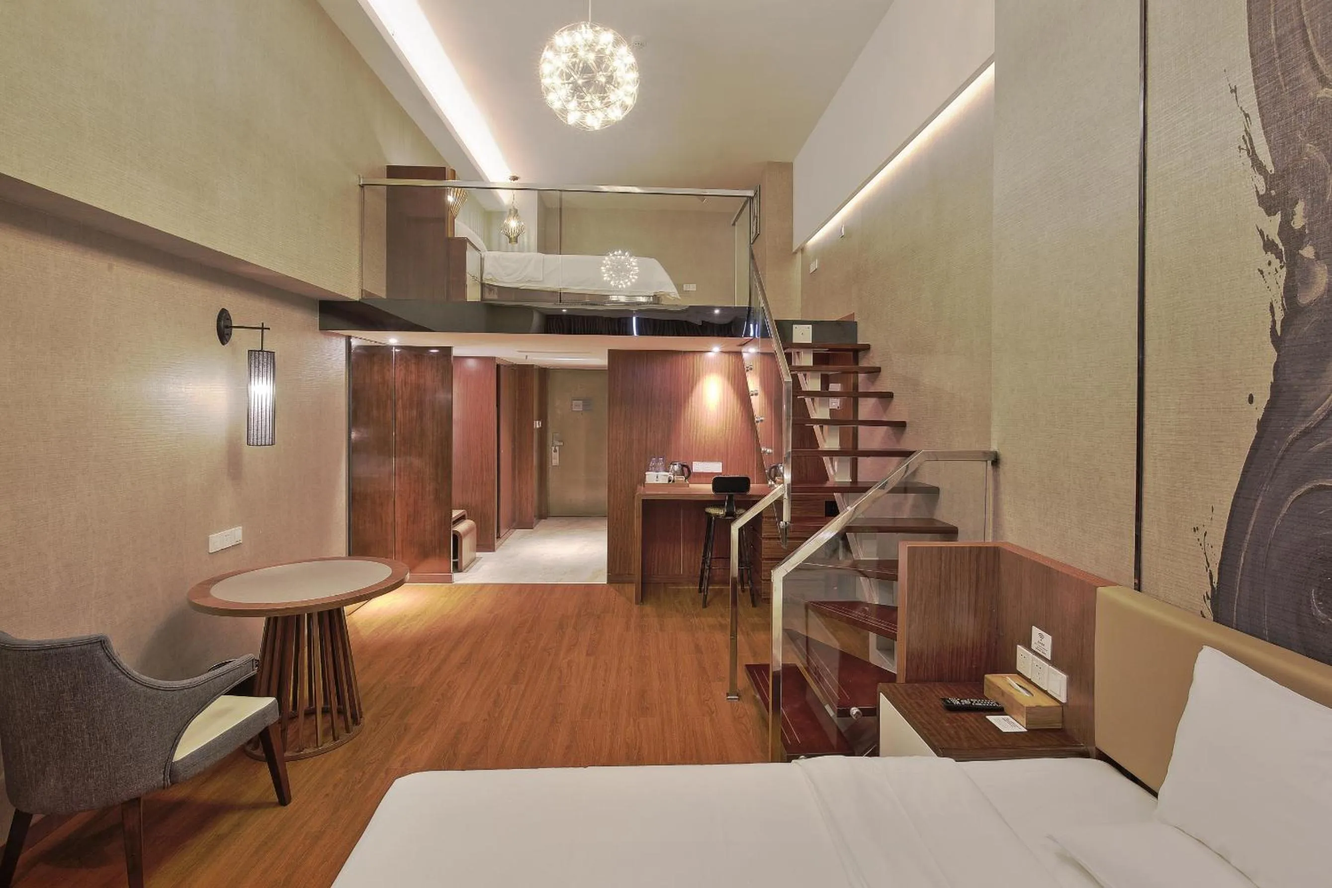 Photo of the whole room in Days Inn South Guangzhou Raiway Station