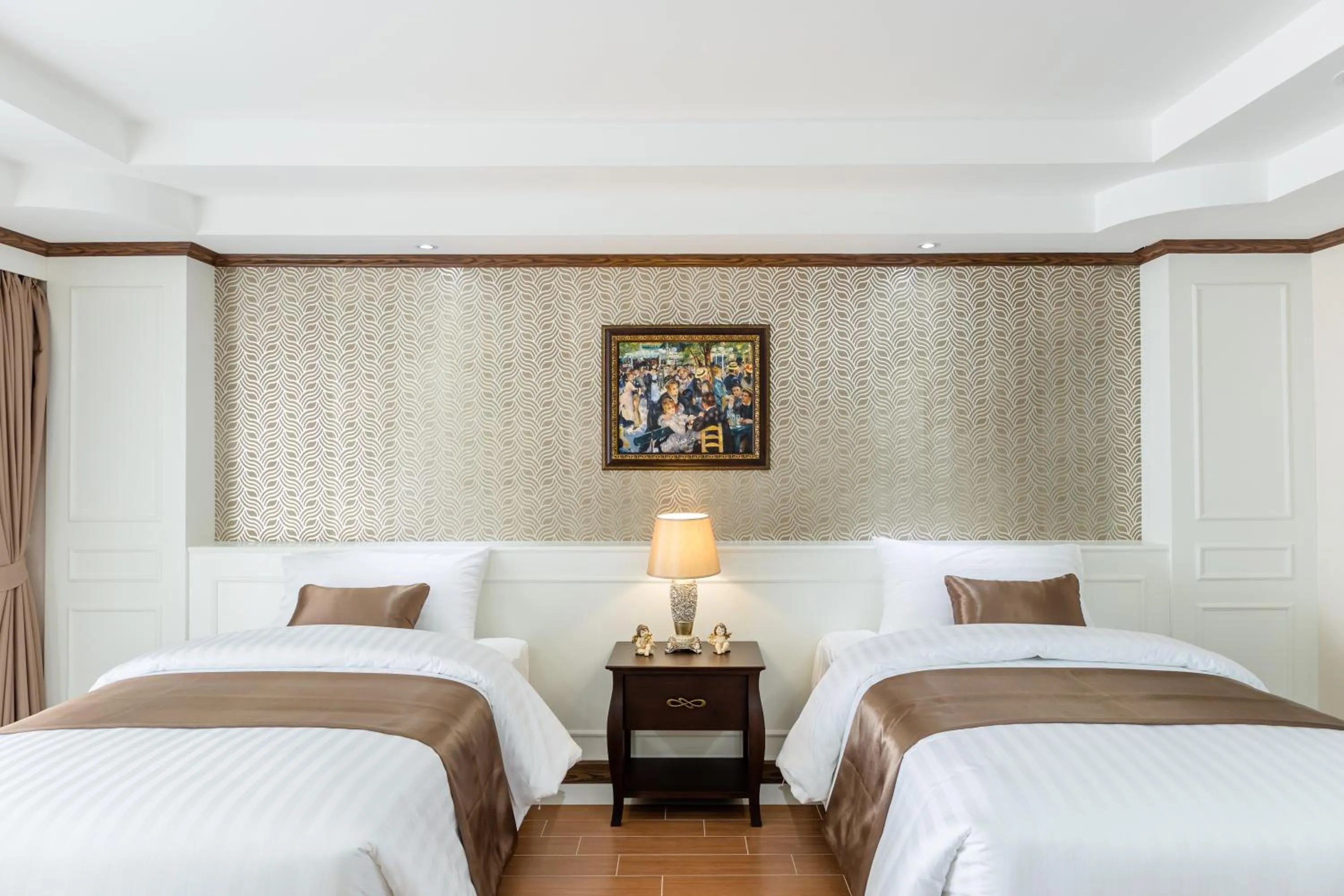 Bed in Hotel de Ladda