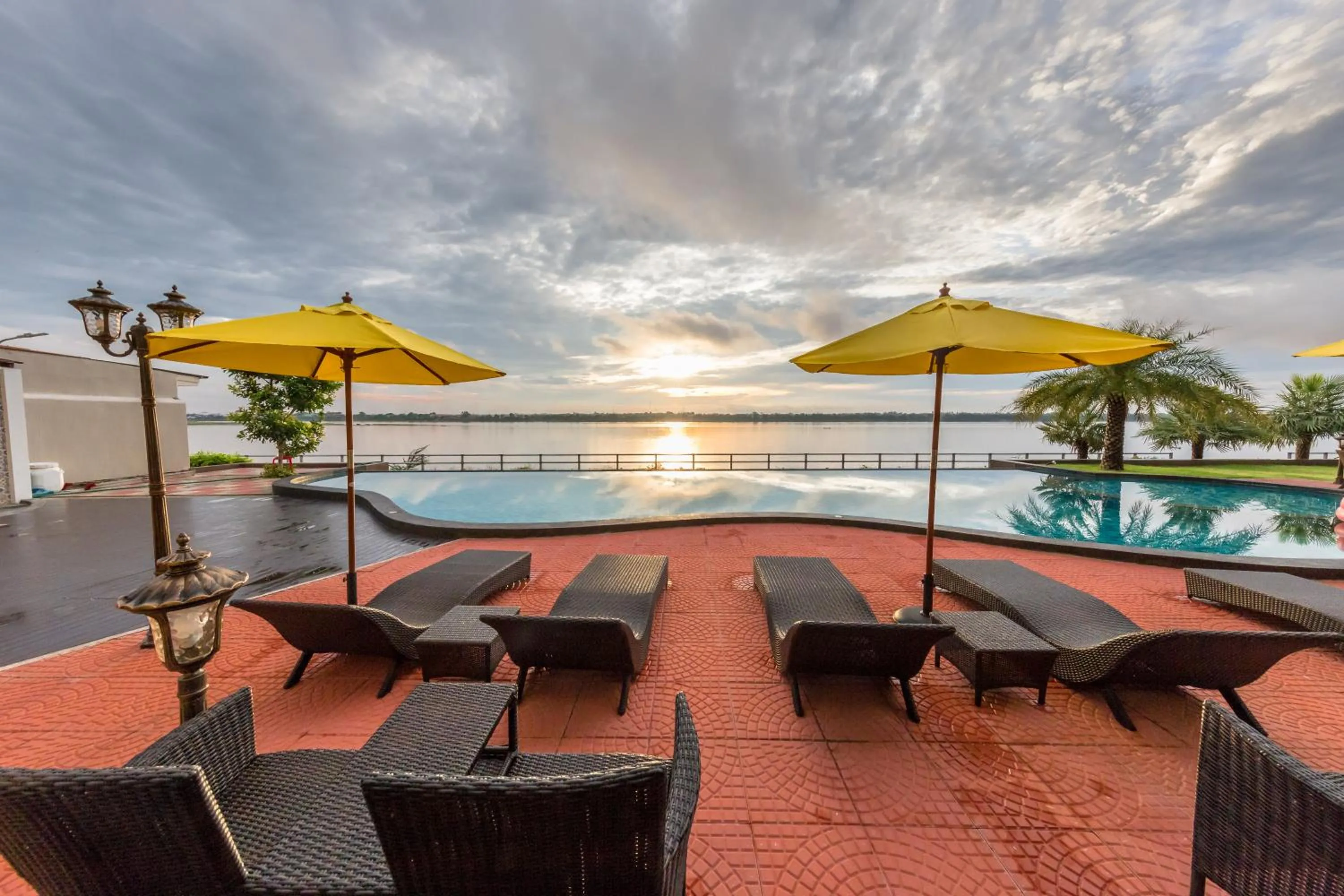 Swimming pool in Hotel de Ladda