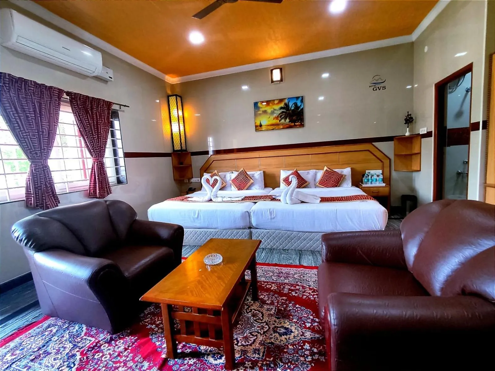 Bed in Hotel GVS Residency