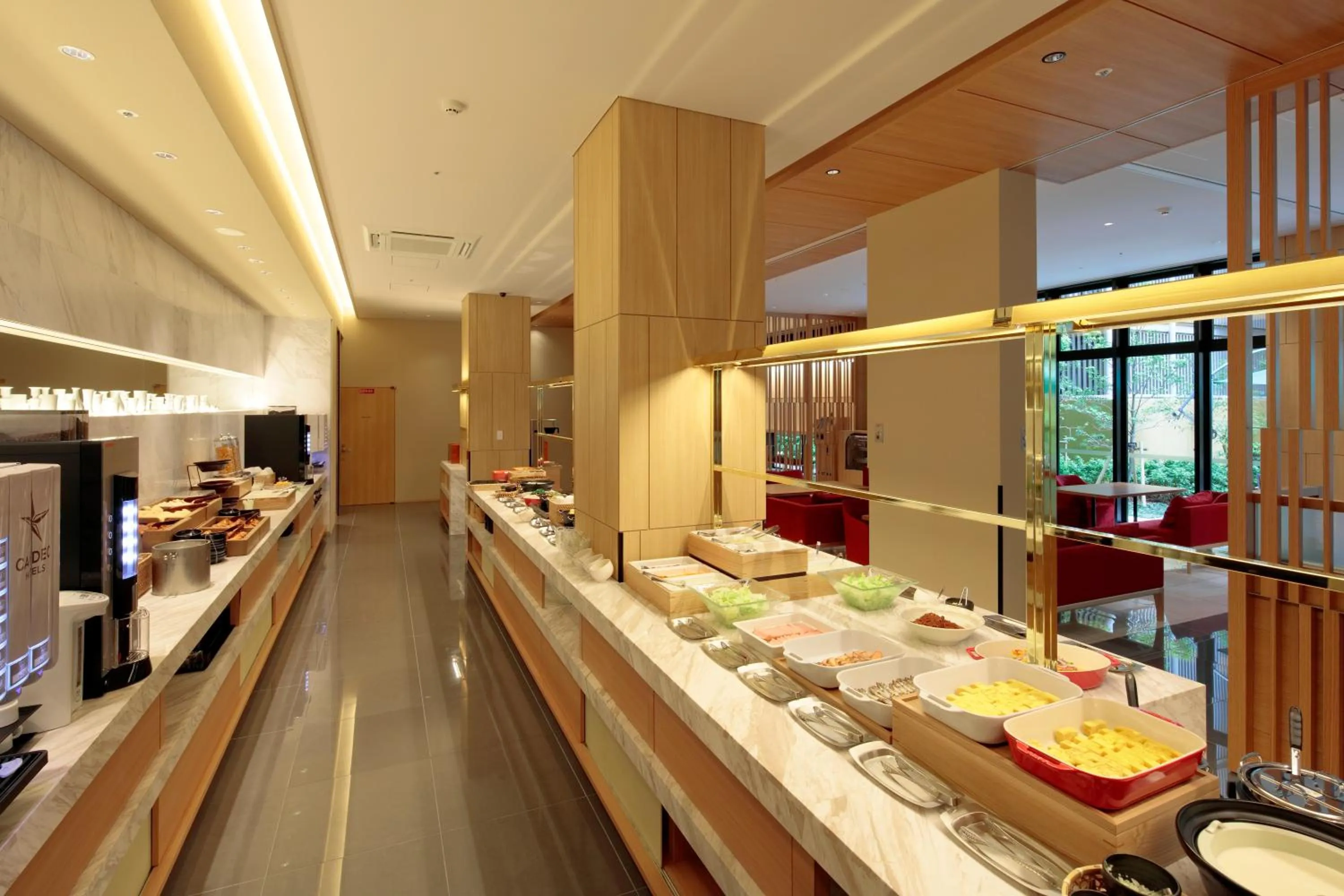 Buffet breakfast in Candeo Hotels Osaka Namba