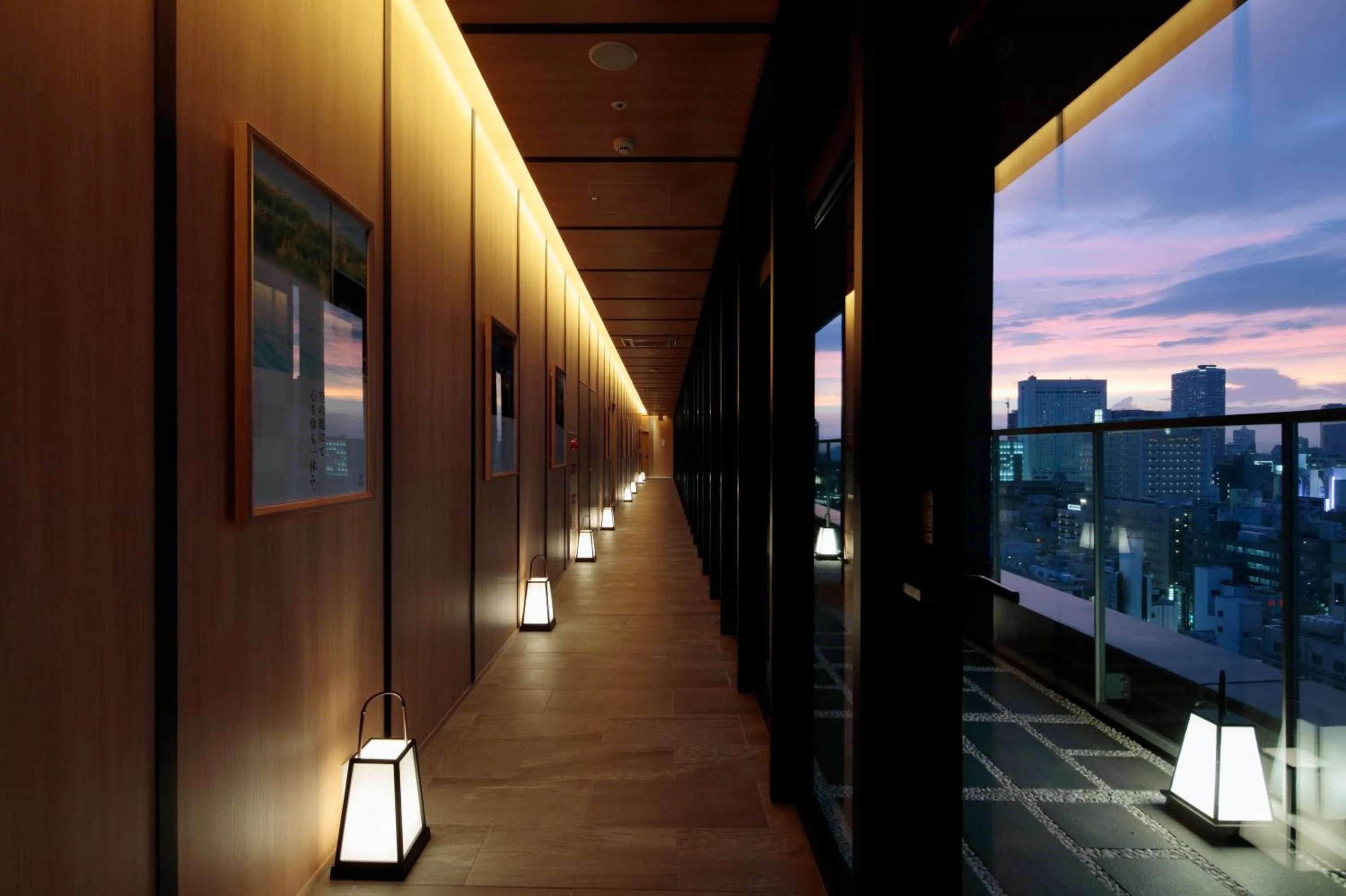 Open Air Bath in Candeo Hotels Osaka Namba