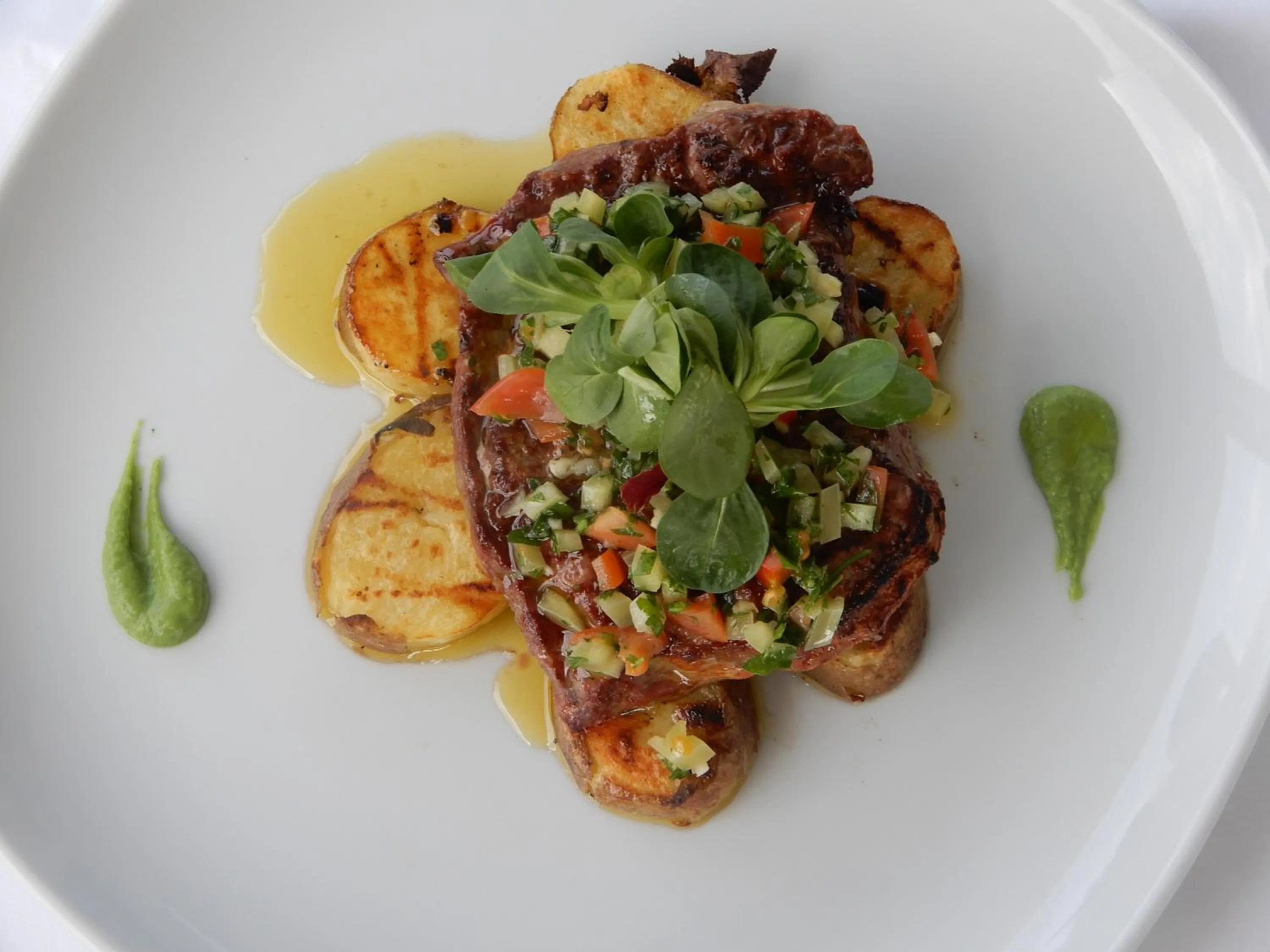 Lunch in Villa Mediterana