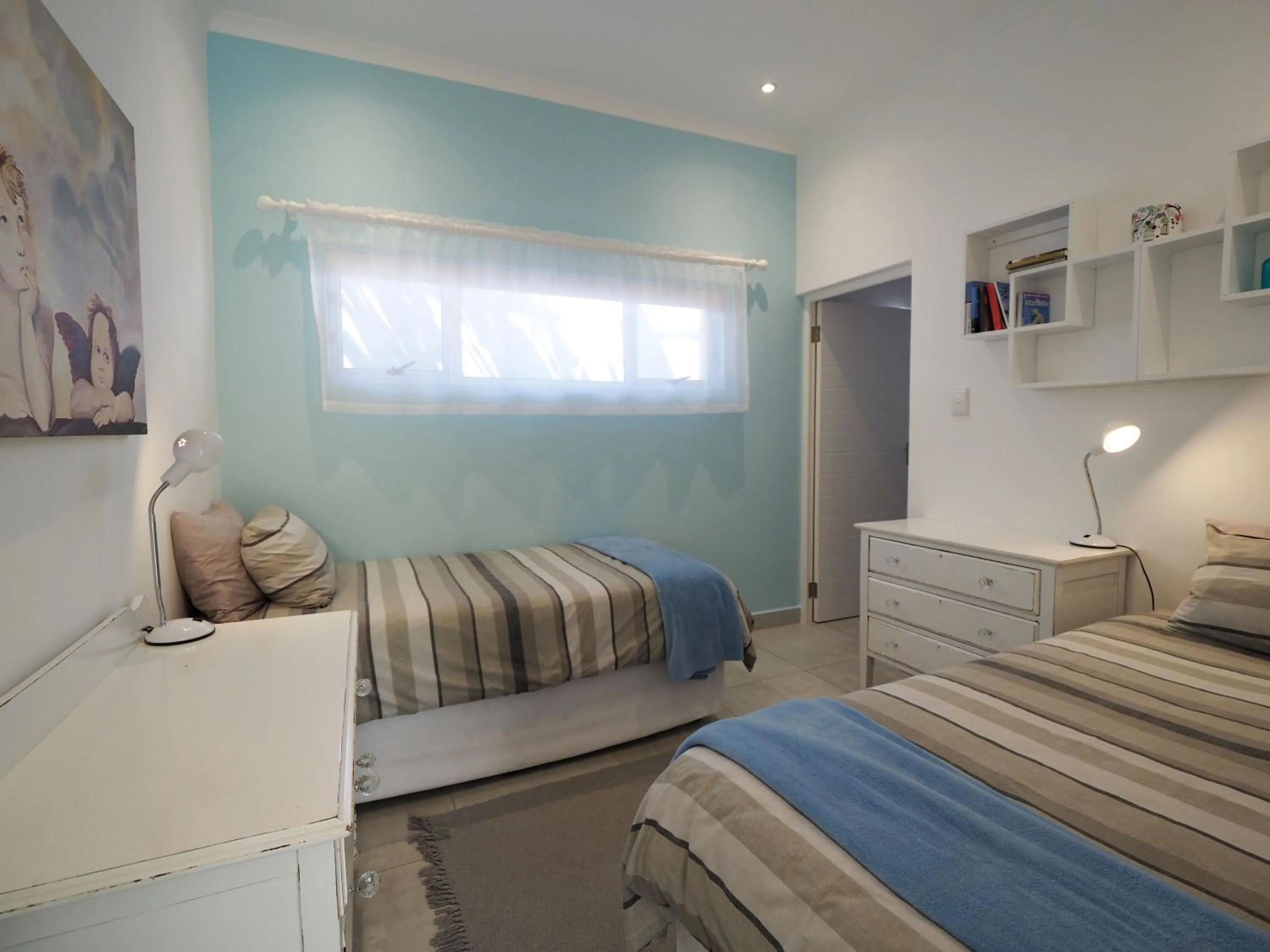 Bed in Waterland Lodge