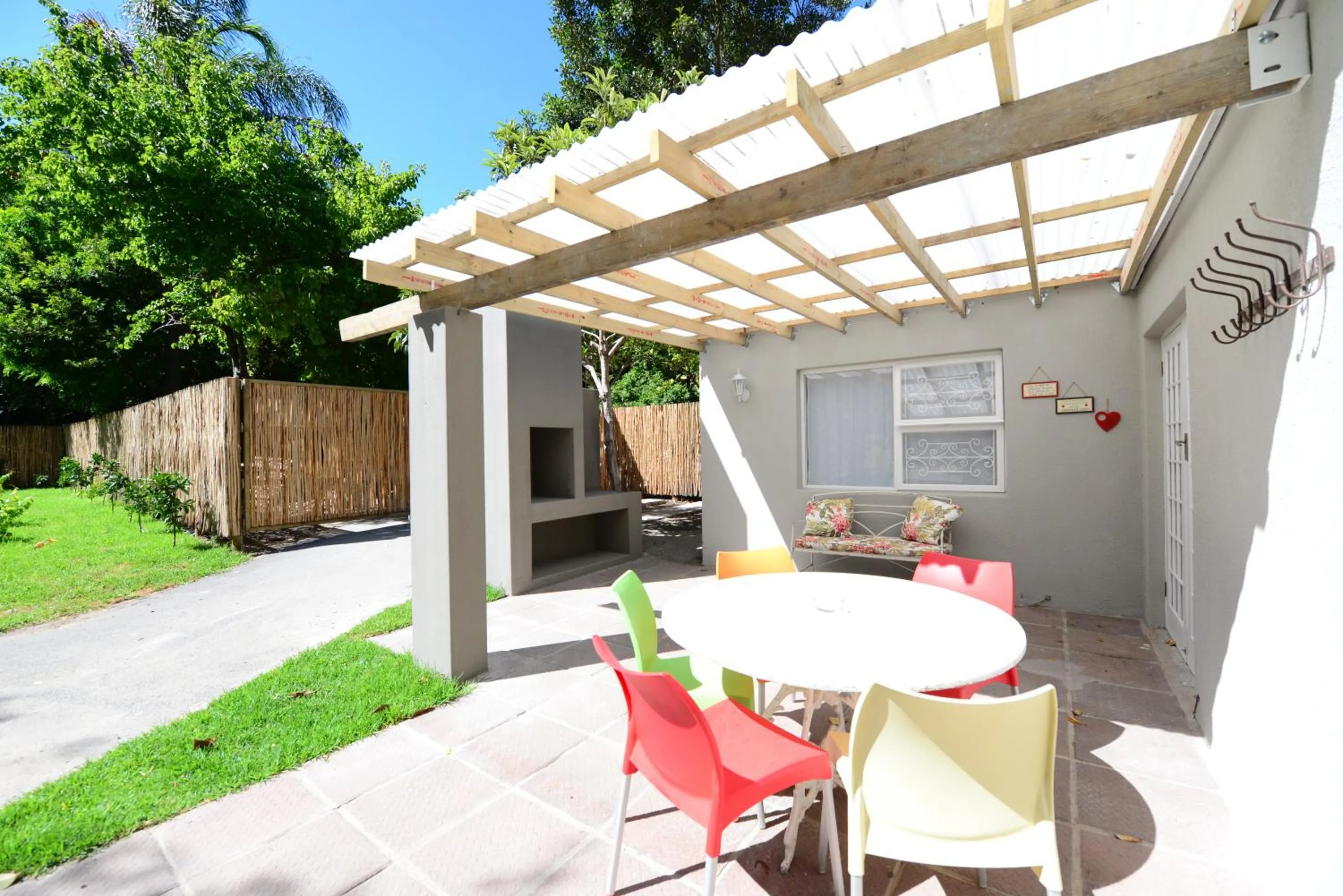 Patio in Waterland Lodge