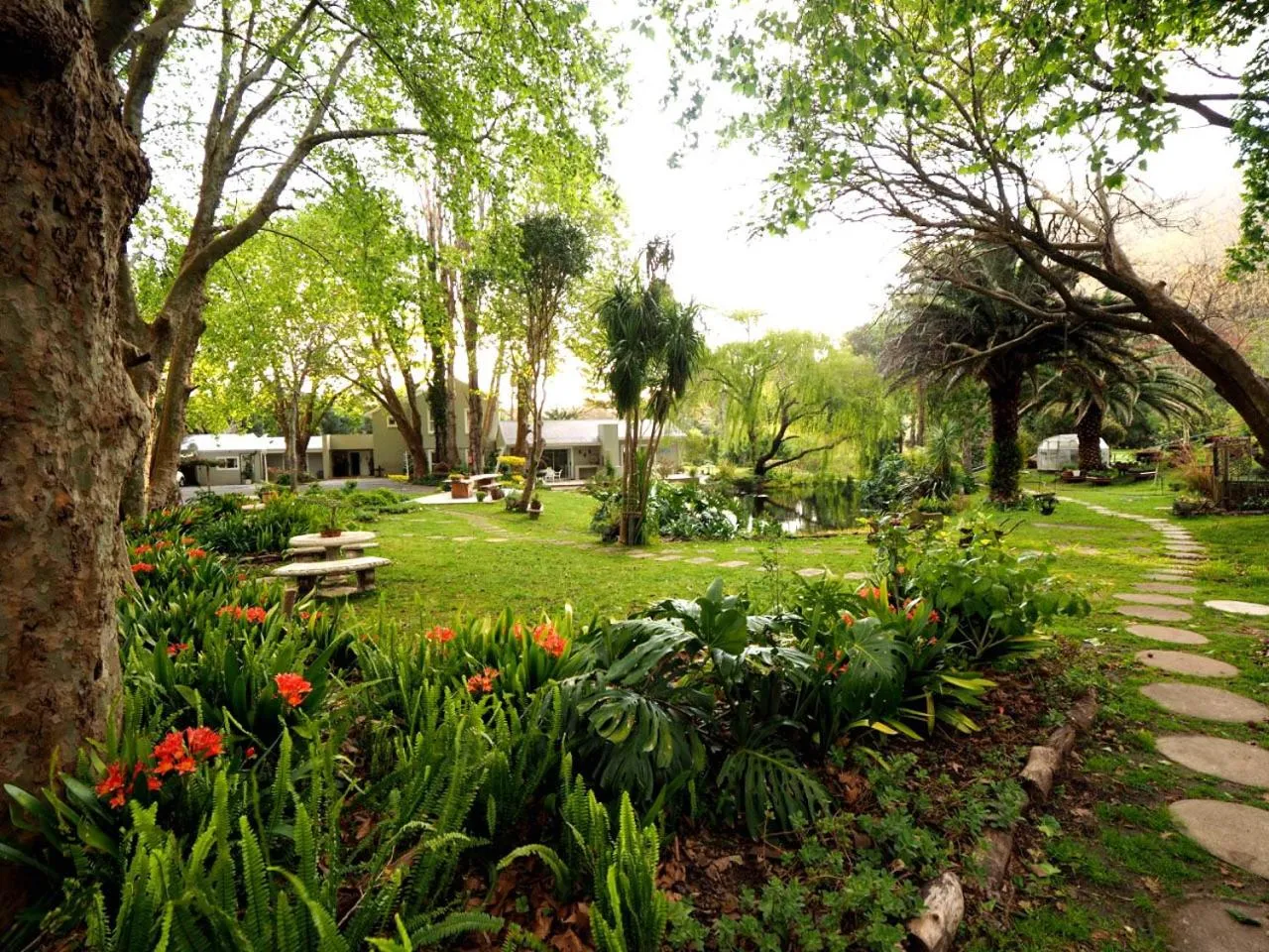 Garden in Waterland Lodge