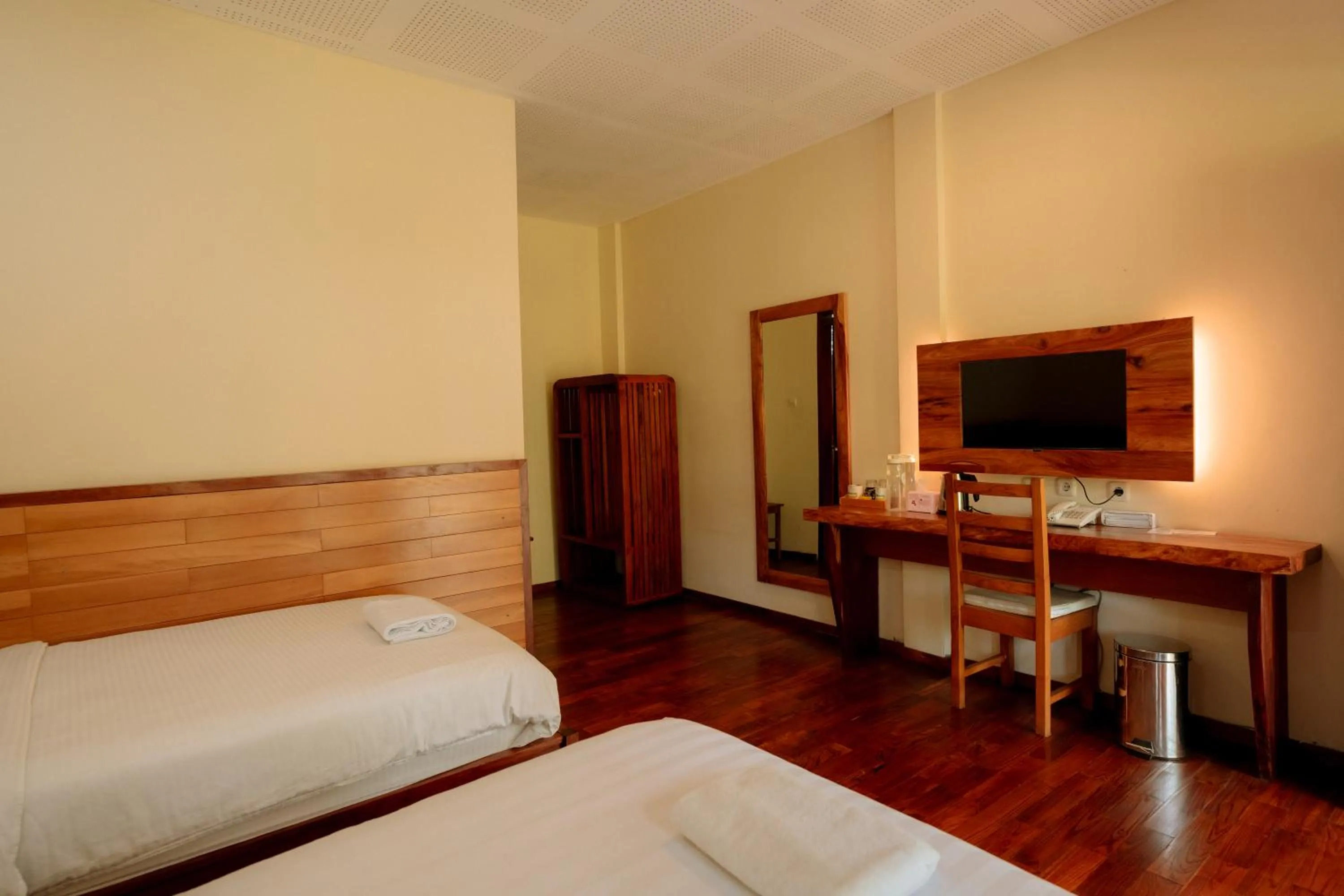 Bed in Spring Hill Hotel Ruteng