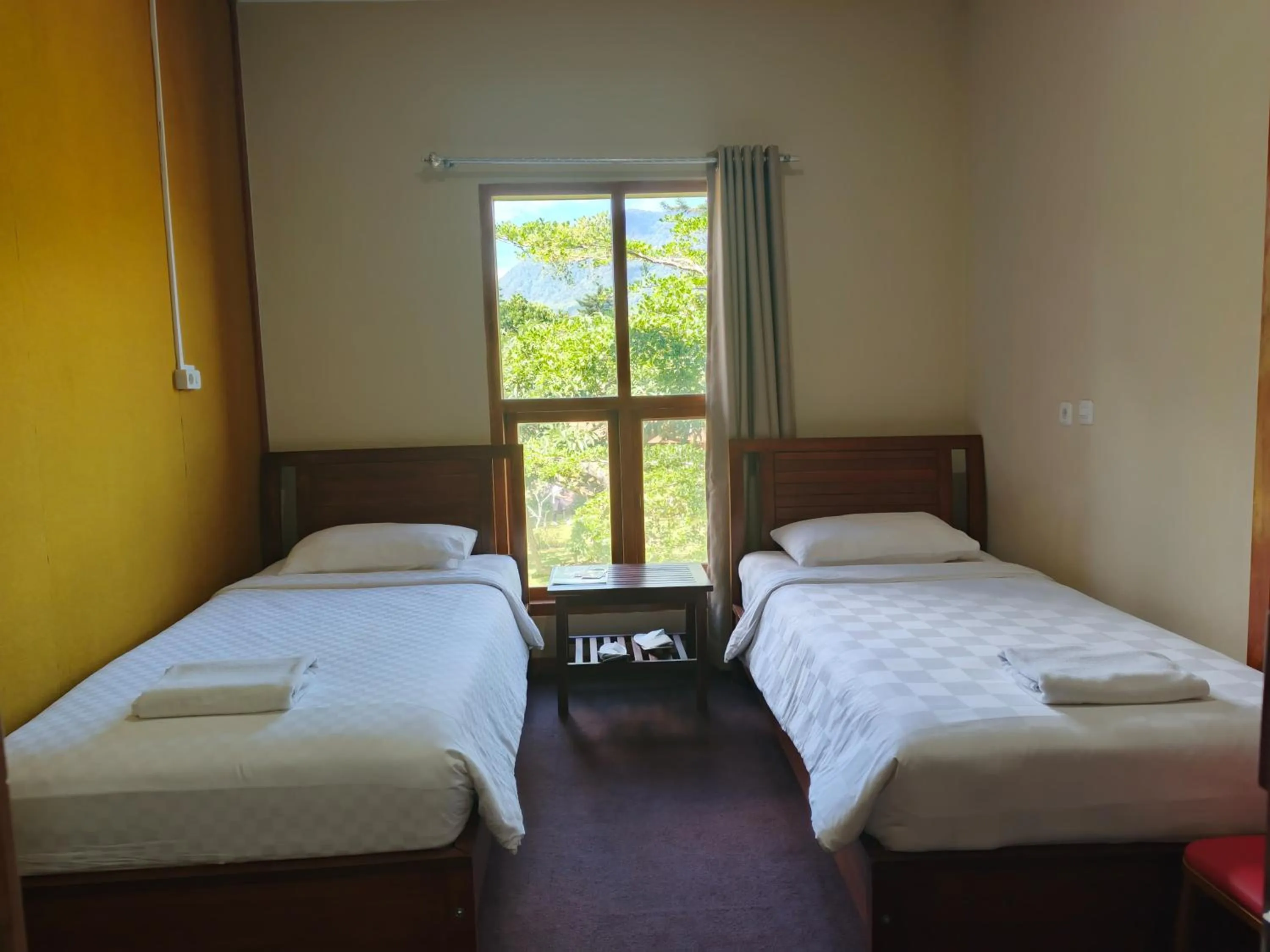 Bed in Spring Hill Hotel Ruteng